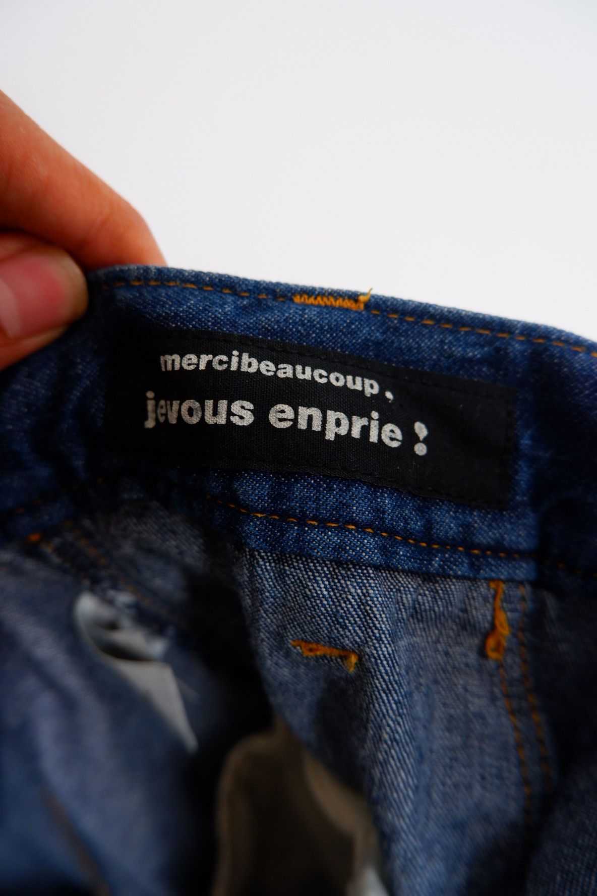 mercibeaucoup Mercibeaucoup Drop Crotch Gloves Pocket Jeans Size US 34 / EU 50 - 7 Thumbnail