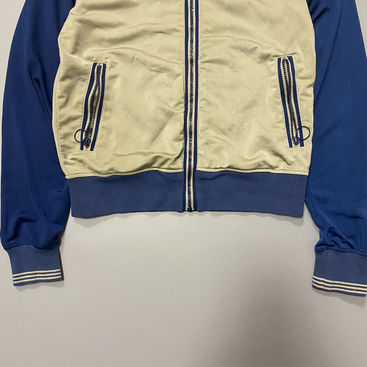 Adidas Vintage Adidas Big Logo Zip Track Jacket Mens S Size US S / EU 44-46 / 1 - 4 Thumbnail
