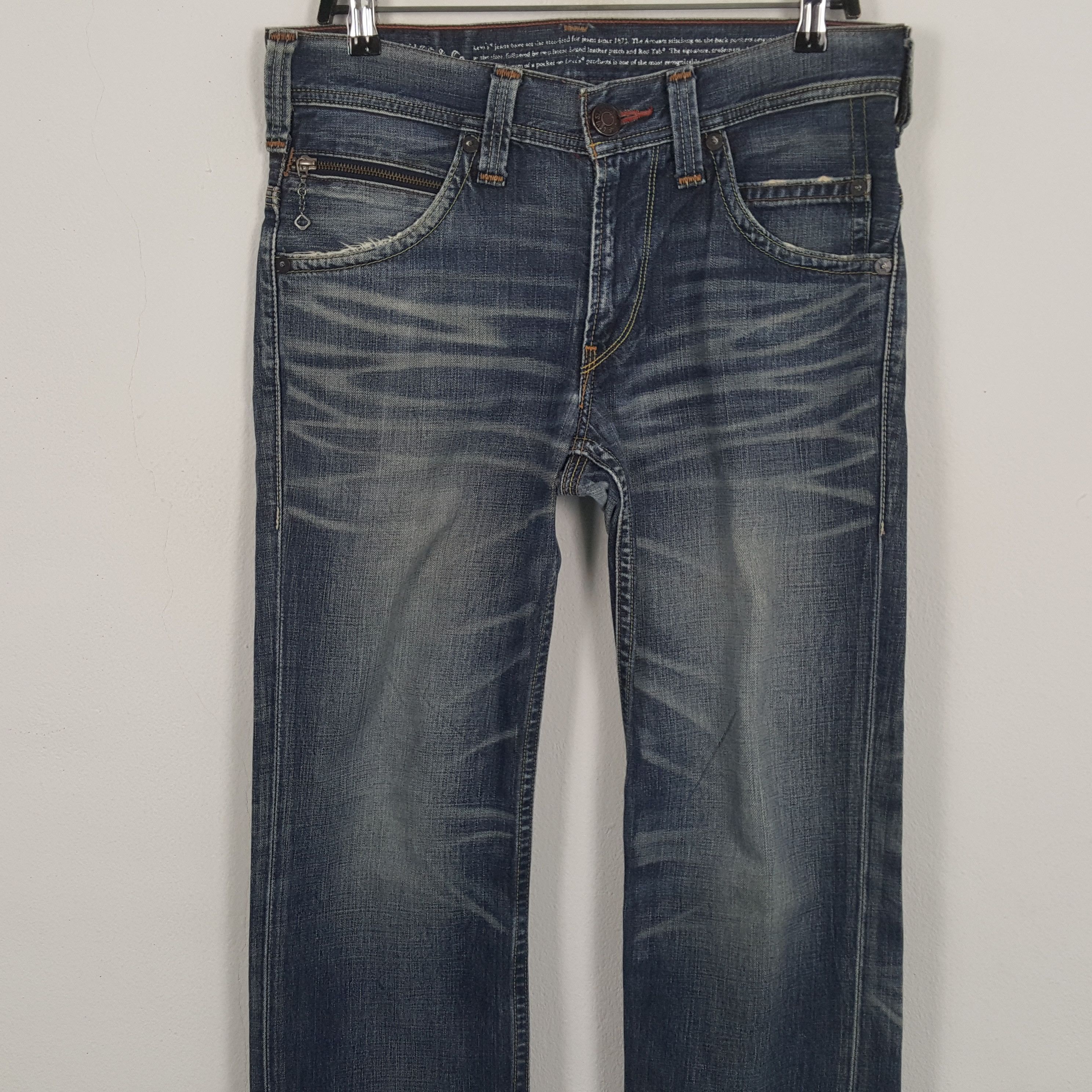 Levi's × Vintage LEVI'S Jeans Daily Streetwear Style Size US 33 - 5 Thumbnail