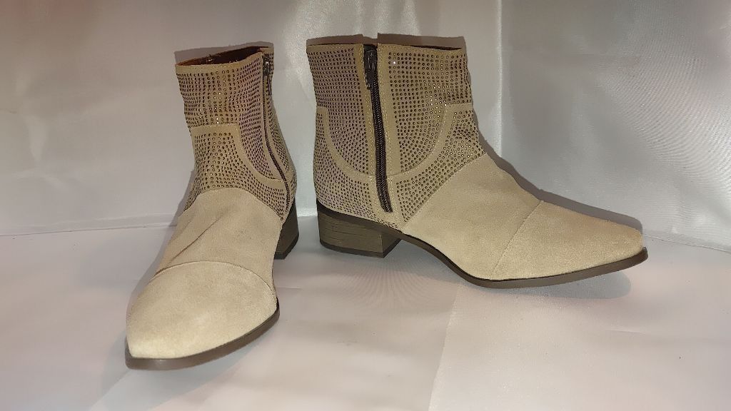 Anthropologie Anthropologie Klub Nico Zola Suede Bootie Size 9 Size US 9 / IT 39 - 6 Thumbnail