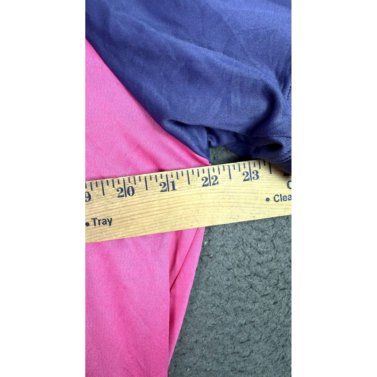 Pinko MEC Shirt Womens XL Pink Purple Short Sleeve Slim Fit Cycling Jersey Pockets Size XL / US 12-14 / IT 48-50 - 5 Thumbnail