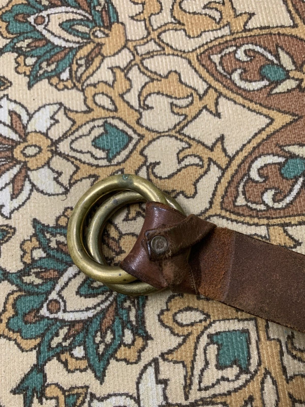 Polo Ralph Lauren POLO RALPH LAUREN LEATHER BELTS O-RING DOUBLE Size ONE SIZE - 8 Thumbnail
