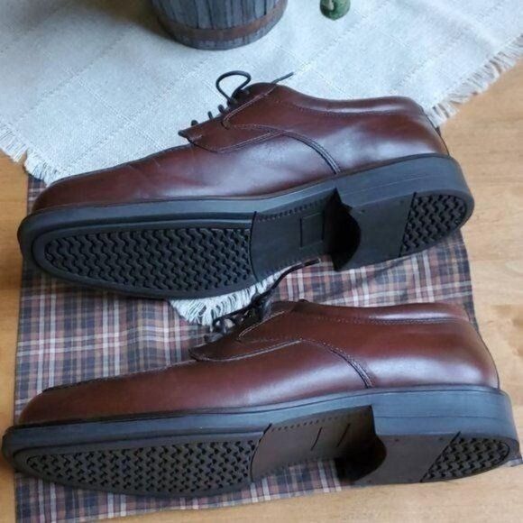 Stafford Stafford Sz 10.5M Brown Tie Dress Shoes Size US 10.5 / EU 43-44 - 7 Thumbnail