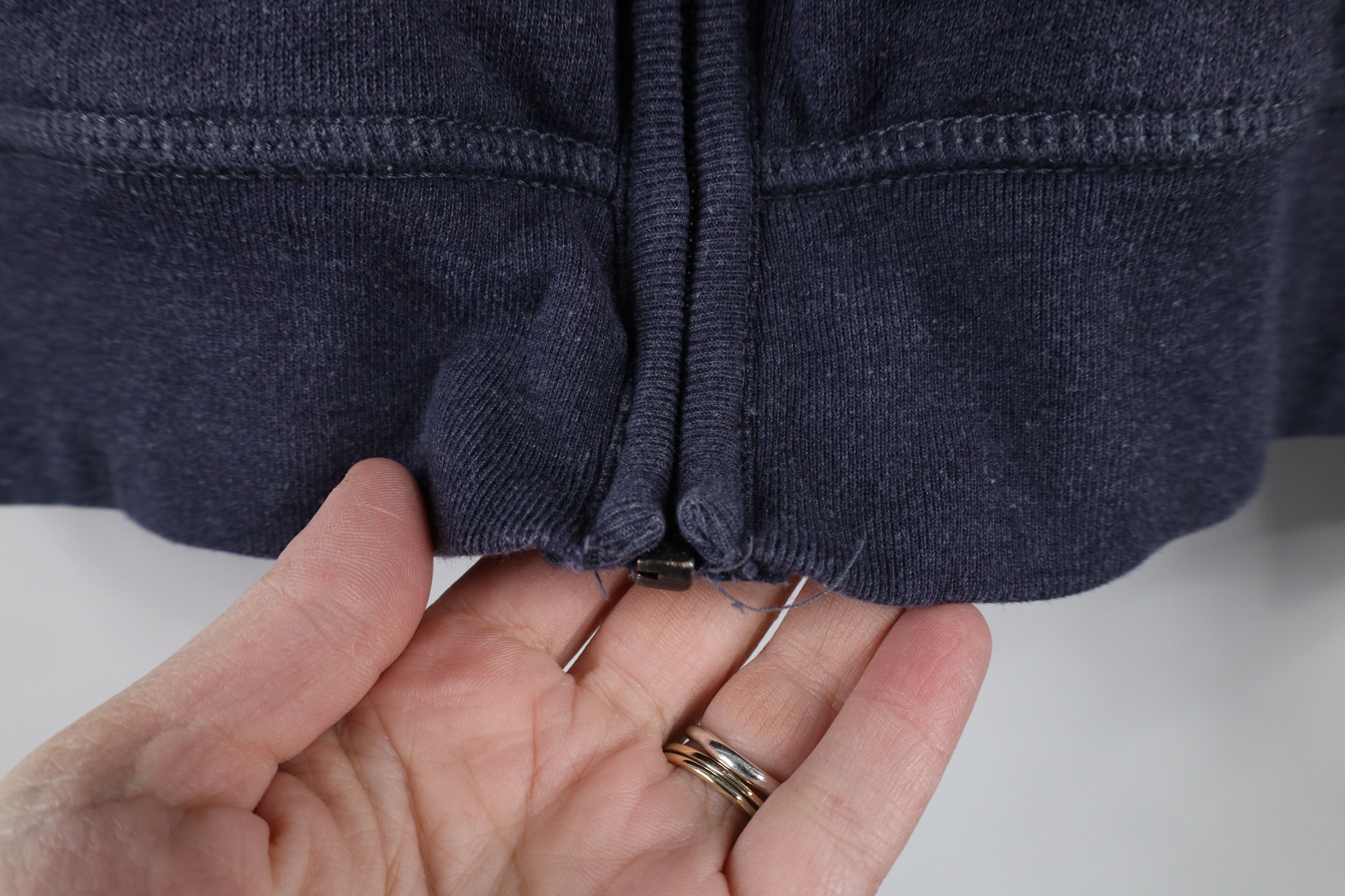 Ralph Lauren × Vintage Vintage 90s Ralph Lauren Spell Full Zip Hoodie Sweatshirt Size L / US 10 / IT 46 - 4 Thumbnail