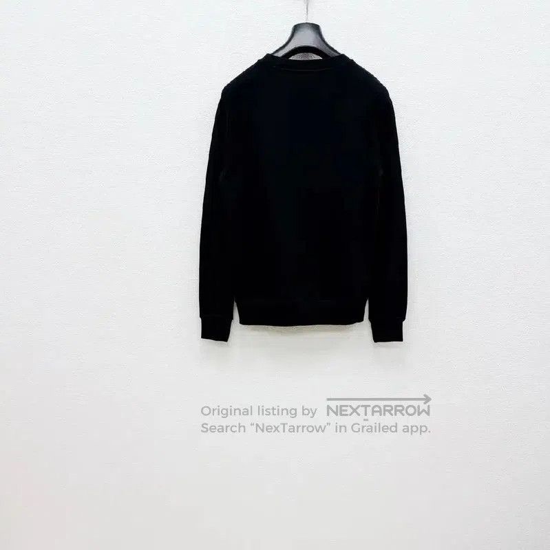 Balmain Balmain Black Cotton Long Sleeve Sweatshirt . Size US S / EU 44-46 / 1 - 2 Thumbnail