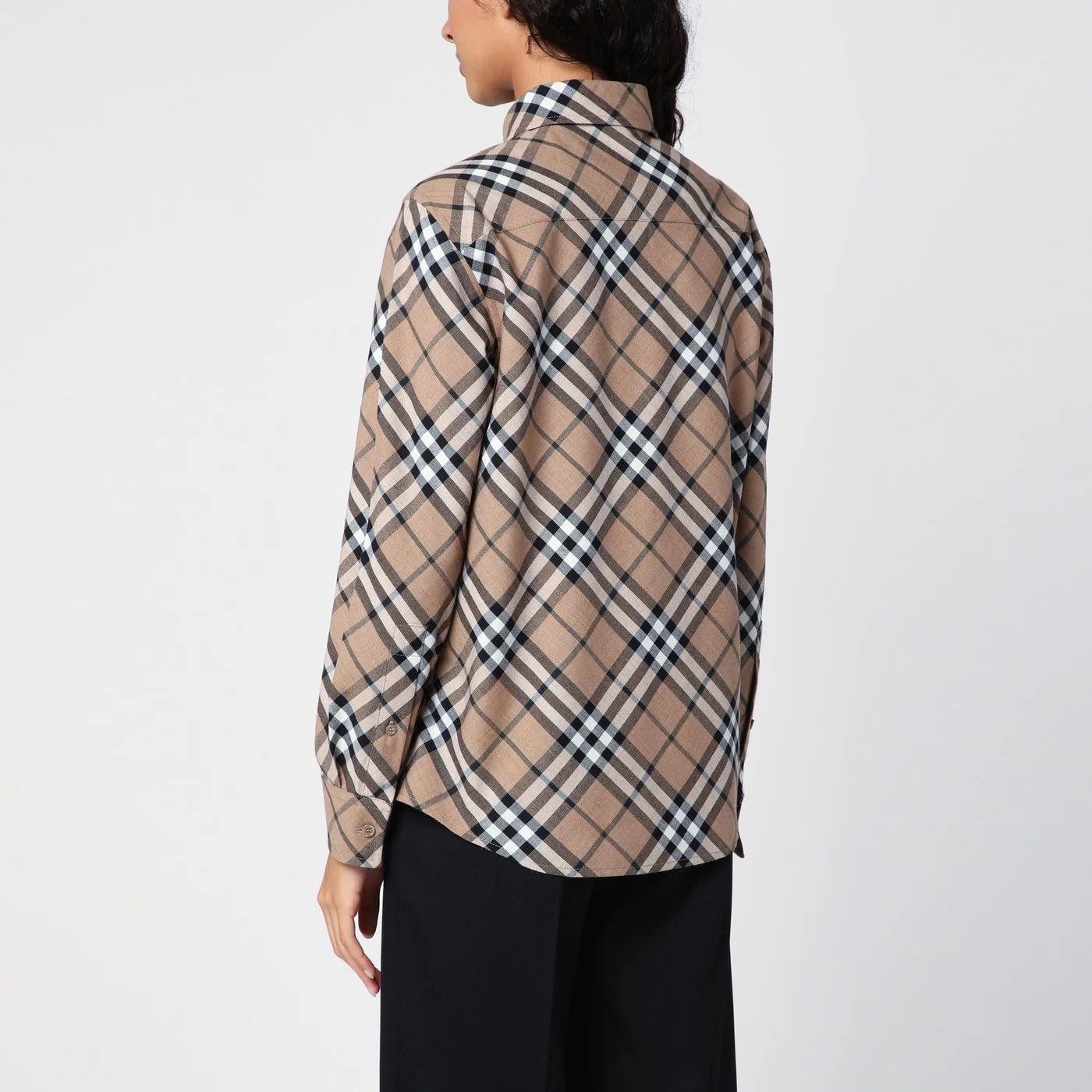 Burberry o1d2blof0426 Check Pattern Shirt in Multicolor Size XXS / US 00 / IT 34 - 3 Thumbnail