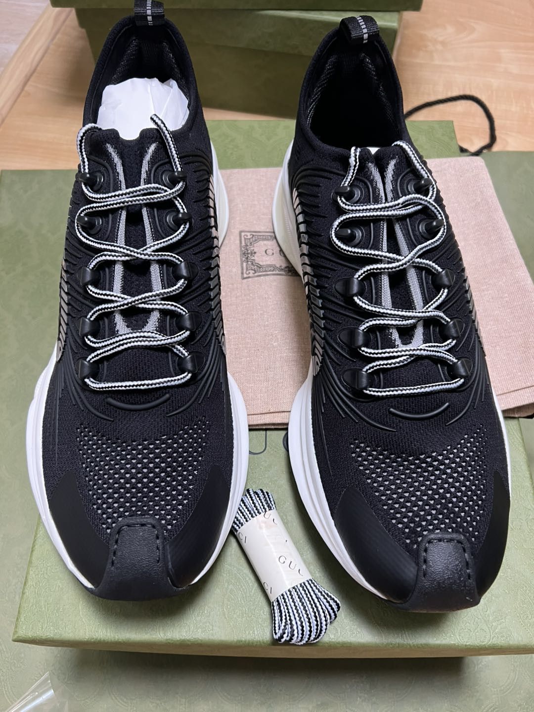 Gucci Gucci Run Sneaker 'Rhyton Logo Monogram' 714657-USM10-8442 Size US 13 / EU 46 - 1 Thumbnail