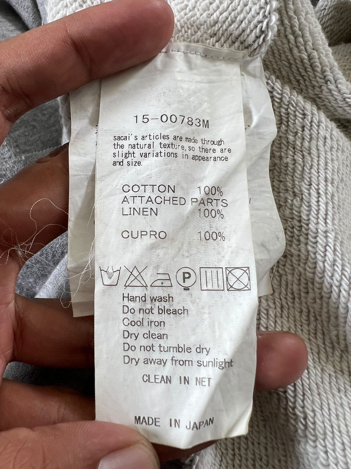Sacai Sacai SS2015 Collared Sweatshirt Size US M / EU 48-50 / 2 - 11 Thumbnail
