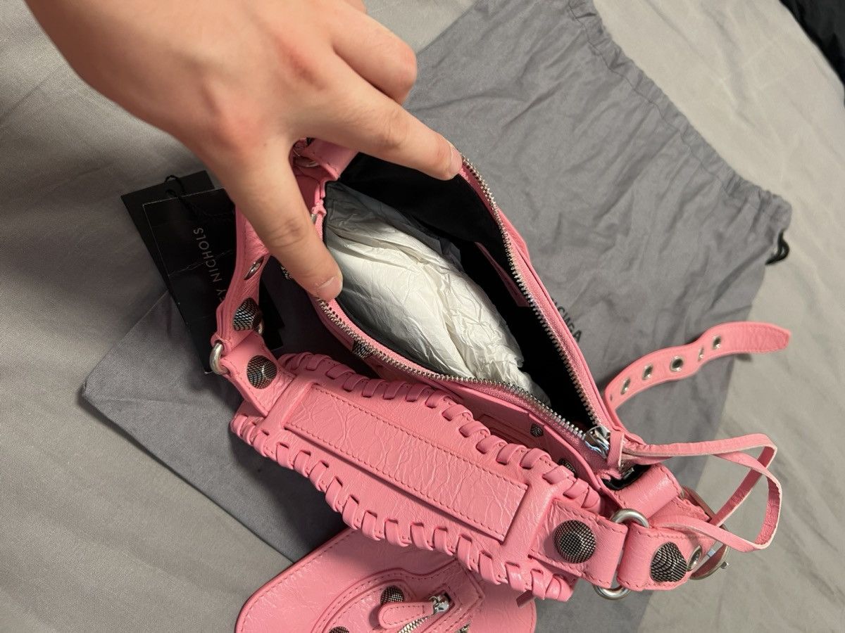 Balenciaga Balenciaga XS Cagole Lambskin Leather Bag Size ONE SIZE - 7 Thumbnail