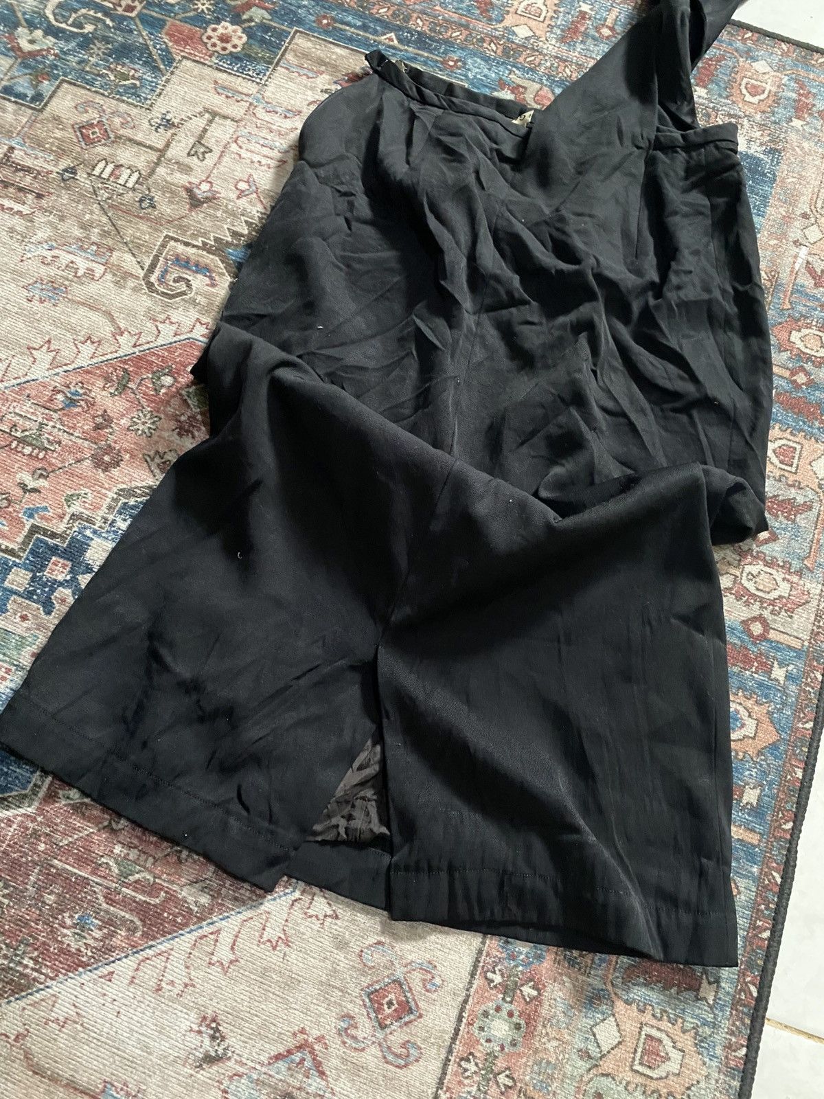 Comme des Garcons Comme des Garcons AD1989 Midi Skirt black Size 26" / US 2 / IT 38 - 7 Thumbnail