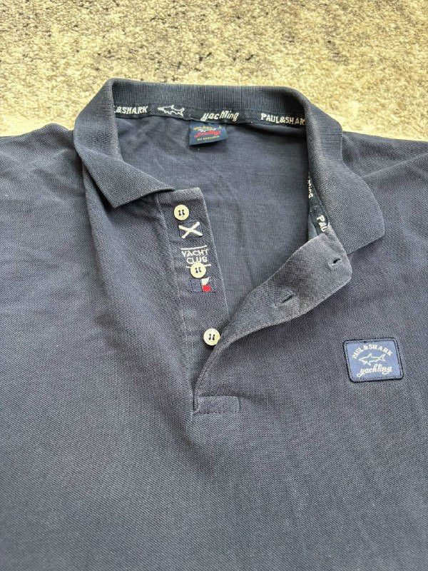 Paul & Shark Paul & Shark Yachting Polo Shirt Navy Blue Made In Italy L Size US L / EU 52-54 / 3 - 4 Thumbnail