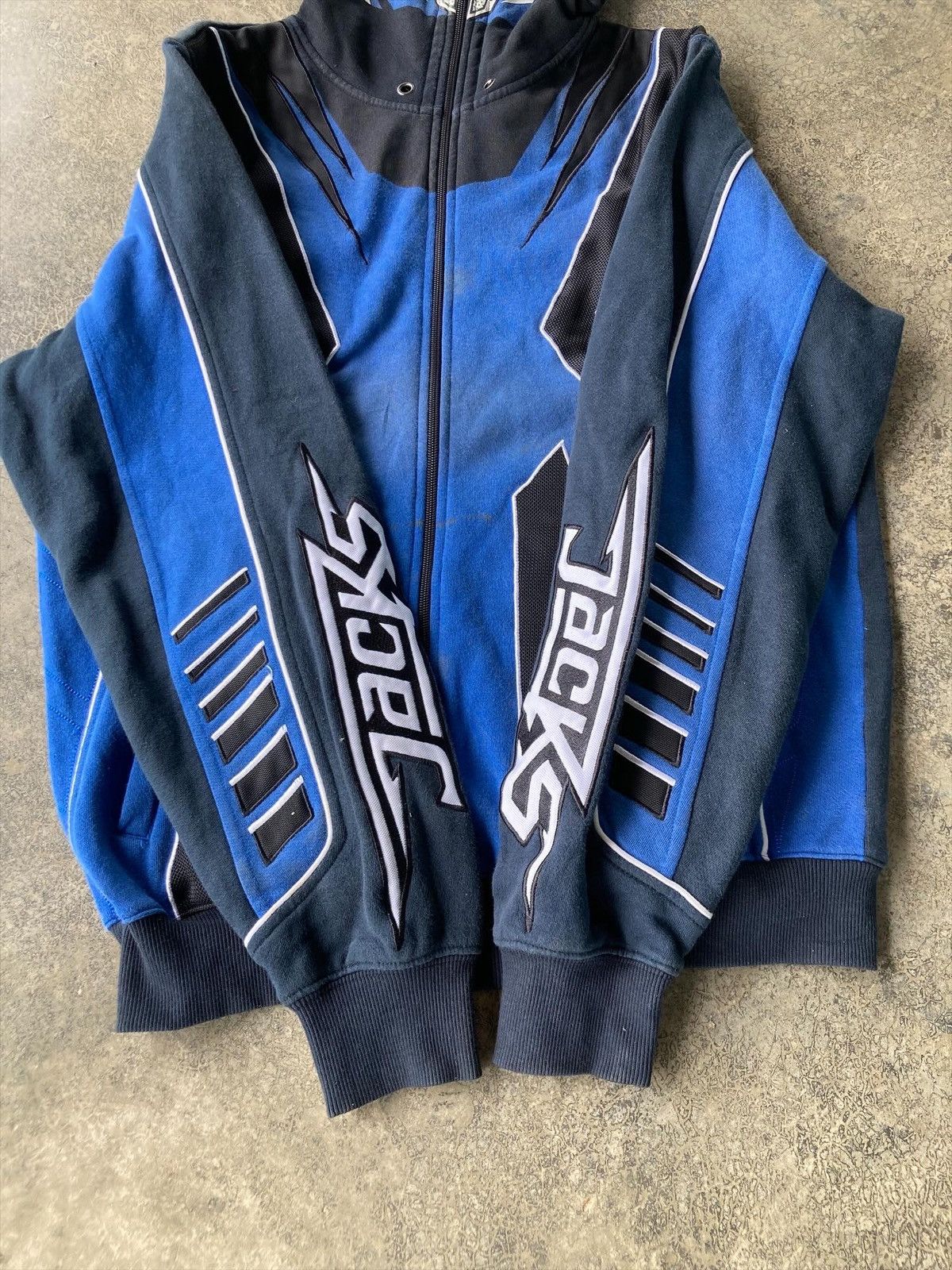 Japanese Brand Jacks Surfboards Full Zip Hoodie Mask Style Size US L / EU 52-54 / 3 - 13 Thumbnail