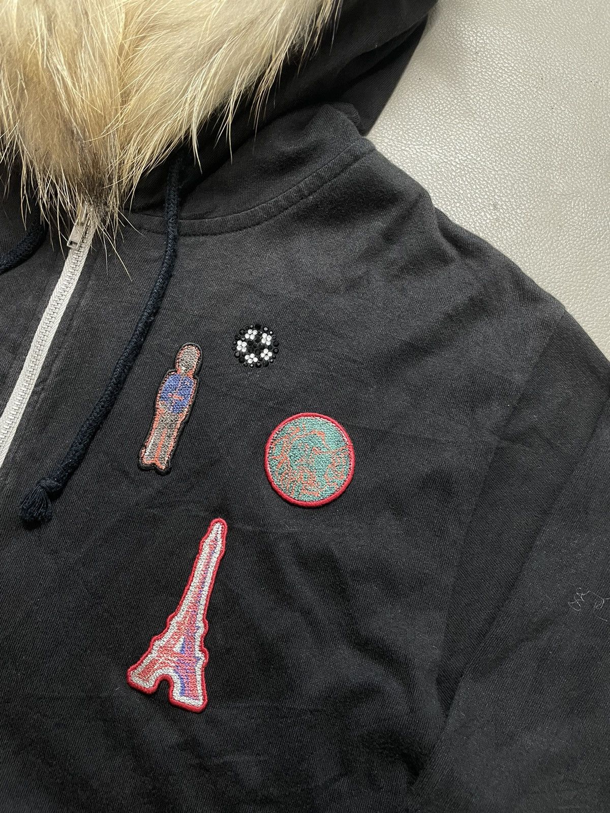 Takeo Kikuchi Takeo kikuchi zip Fur hoodie black lgb styled Size US M / EU 48-50 / 2 - 3 Thumbnail