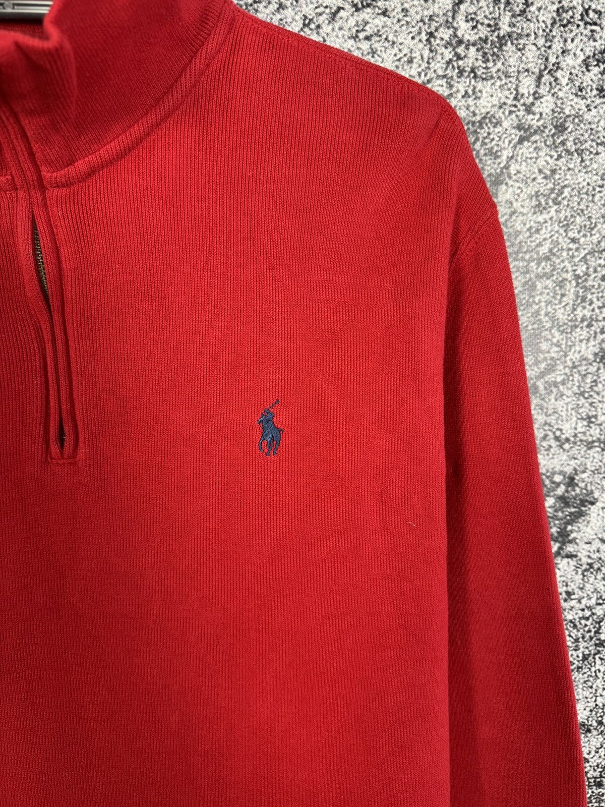 Polo Ralph Lauren Polo Ralph Lauren 1/4 Zip Sweatshirt Pullover Vintage Size M Size US M / EU 48-50 / 2 - 6 Thumbnail