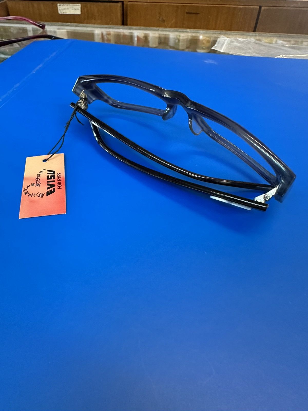 Evisu RARE Y2K Evisu Japan EVH-8518 55 🛑16-135 ✔️Frames ONLY✔️ Size ONE SIZE - 9 Thumbnail