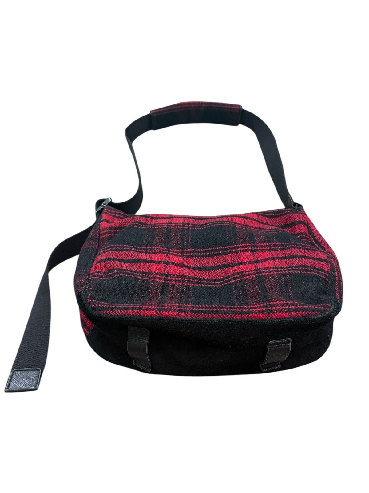 MasterPiece RARE MASTERPIECE PLAID WOOL MASSENGER BAG Size ONE SIZE - 12 Thumbnail
