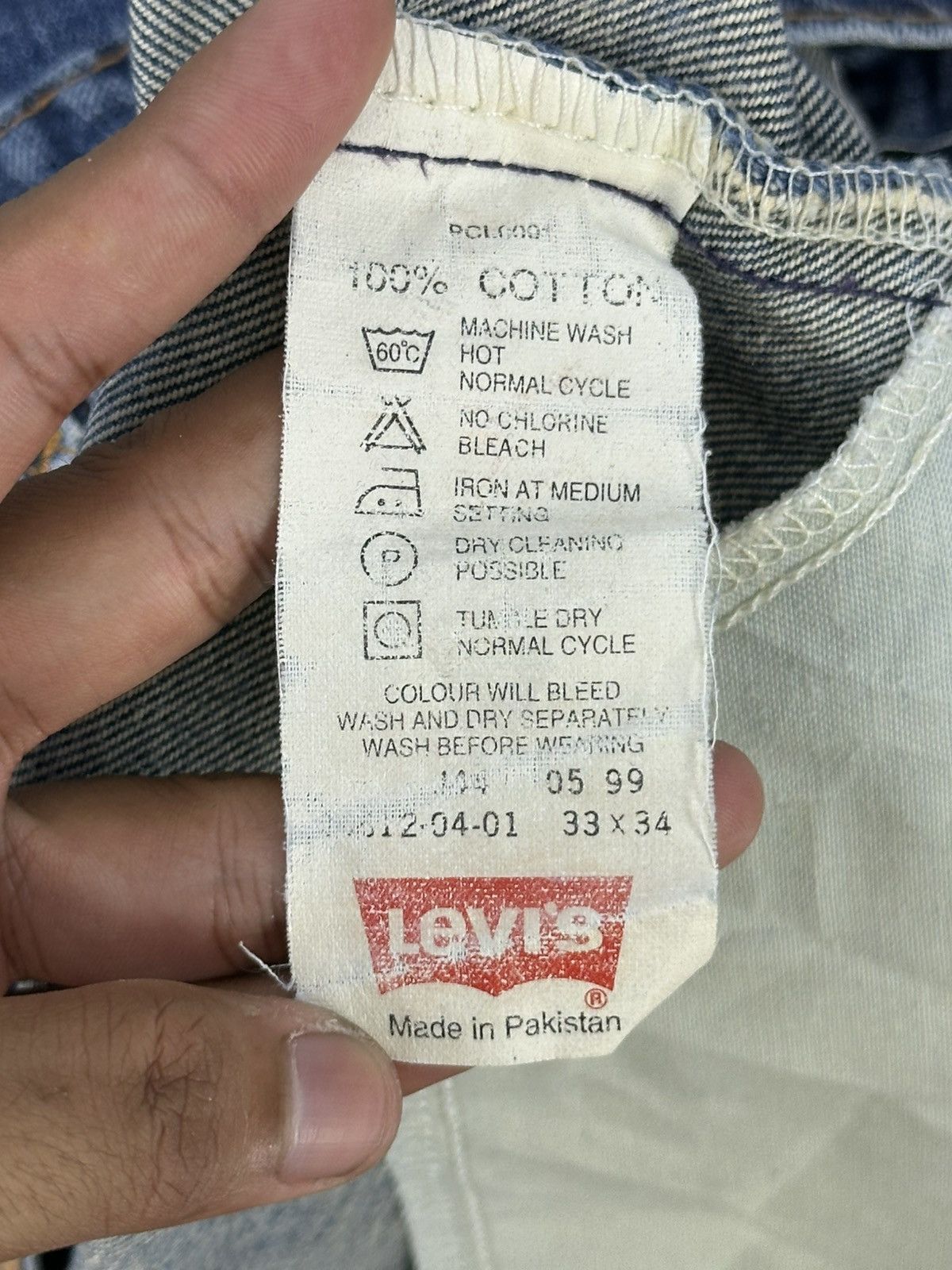 Levi's Vintage 90’s Levi’s 612 Orange Tab Distressed Jeans Size US 32 / EU 48 - 16 Thumbnail