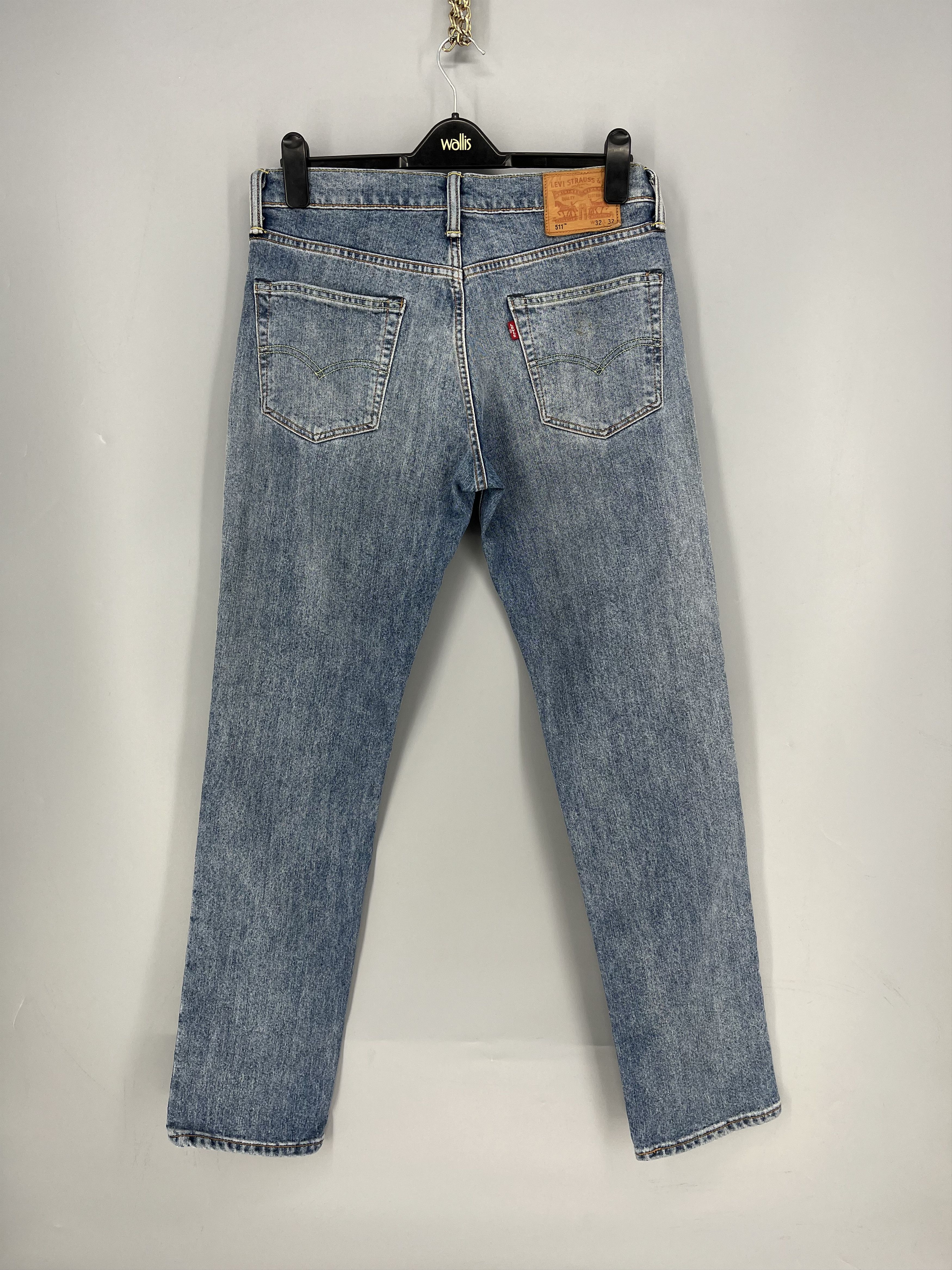 Levi's Vintage Levi's 511 Blue Denim Jeans Size 32 x 32 Size US 32 / EU 48 - 11 Thumbnail