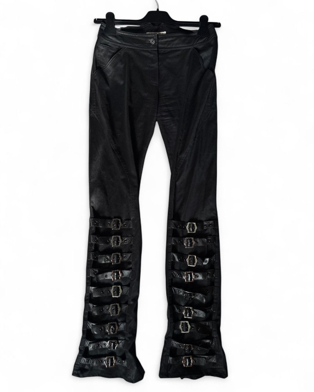 Christian Dior by John Galliano FW03 flared bondage pants