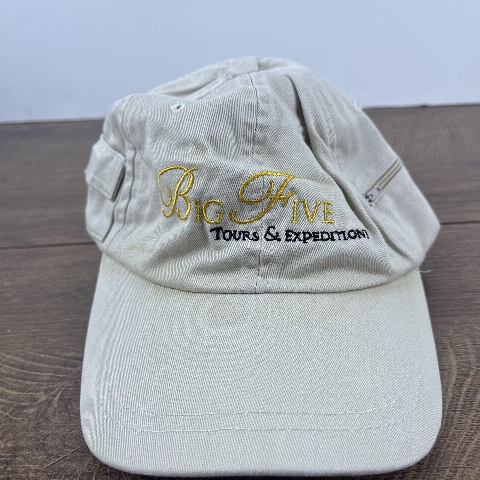Other Big Five Hat Tours Expeditions Hat Brown Cap Adjustable Brow Size ONE SIZE - 3 Thumbnail