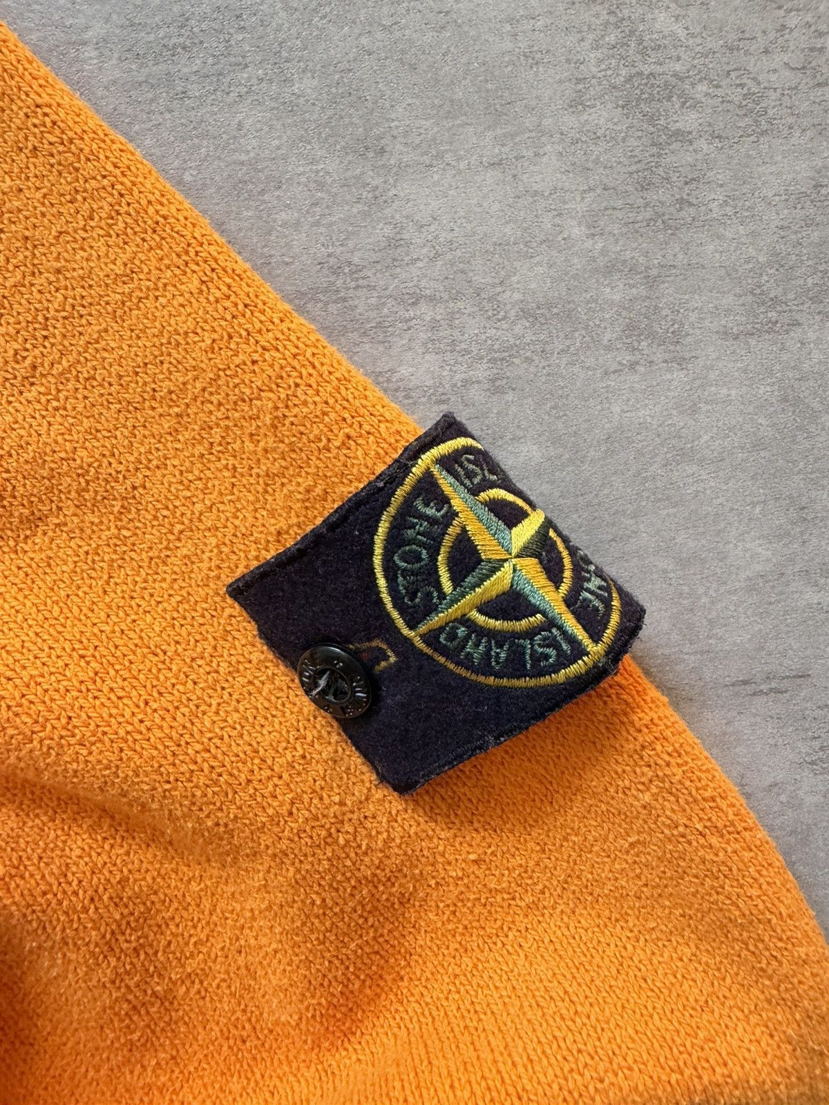 Massimo Osti Stone Island High Neck Knit Orange Re-issued Size US L / EU 52-54 / 3 - 9 Thumbnail