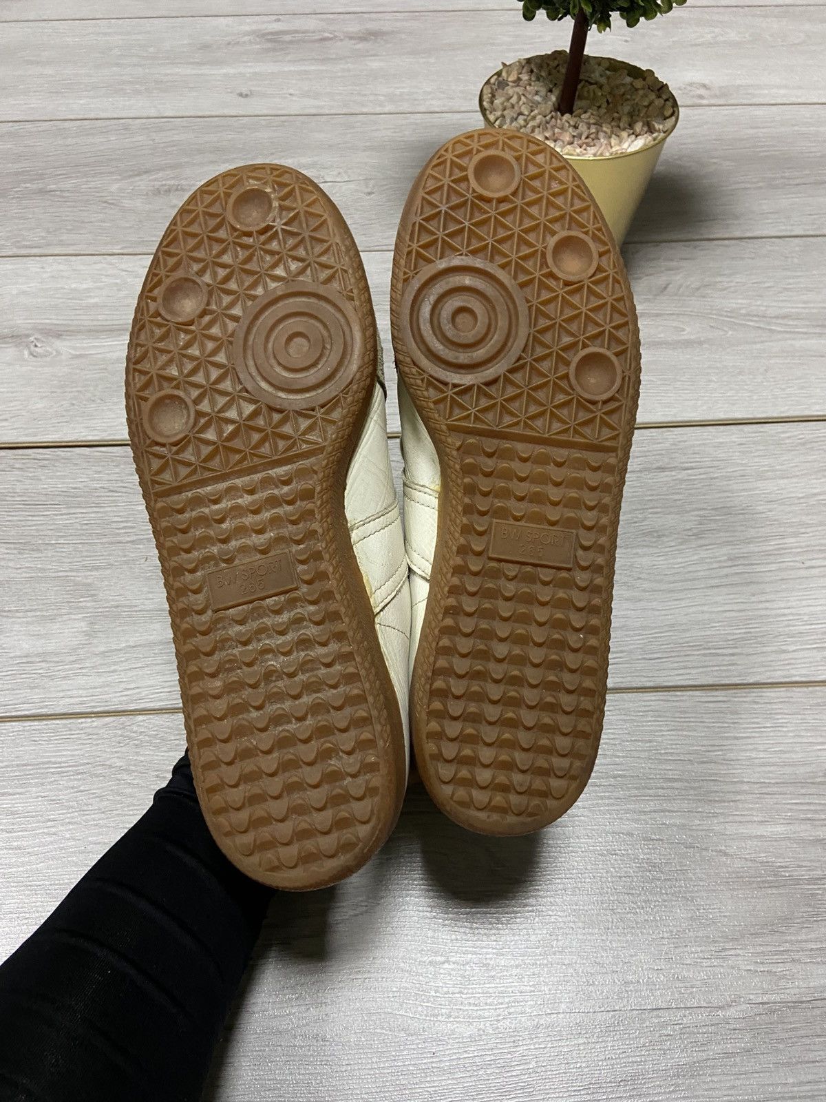 Vintage BW-sport 265 Maison Margiela style vintage leather trainers Size US 8 / EU 41 - 7 Thumbnail