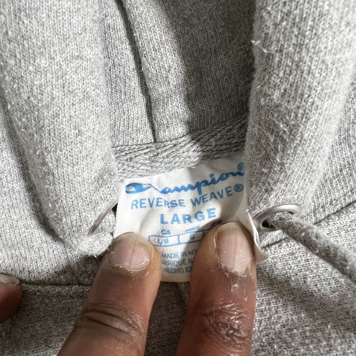 Champion Champion Reverse Weave Pullover Hoodie Sweatshirt Gray y2k Size US L / EU 52-54 / 3 - 5 Thumbnail