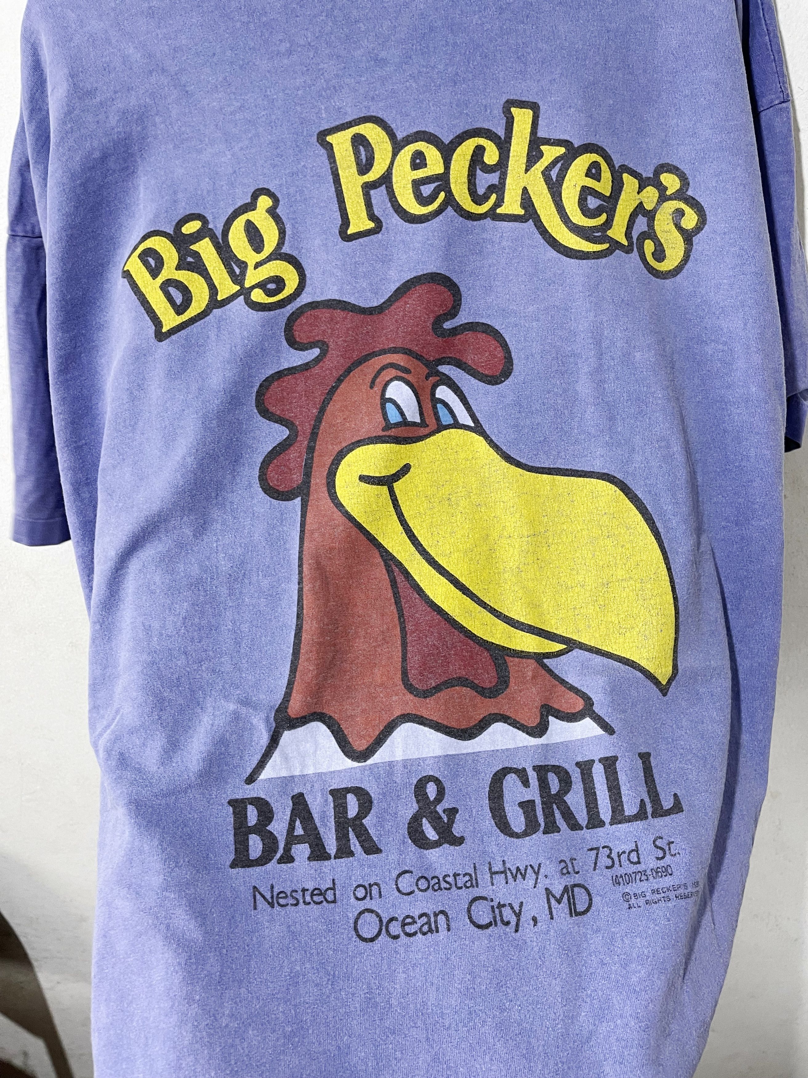 Vintage Vintage 1987 Big Pecker's Shirt Size US XXL / EU 58 / 5 - 2 Thumbnail