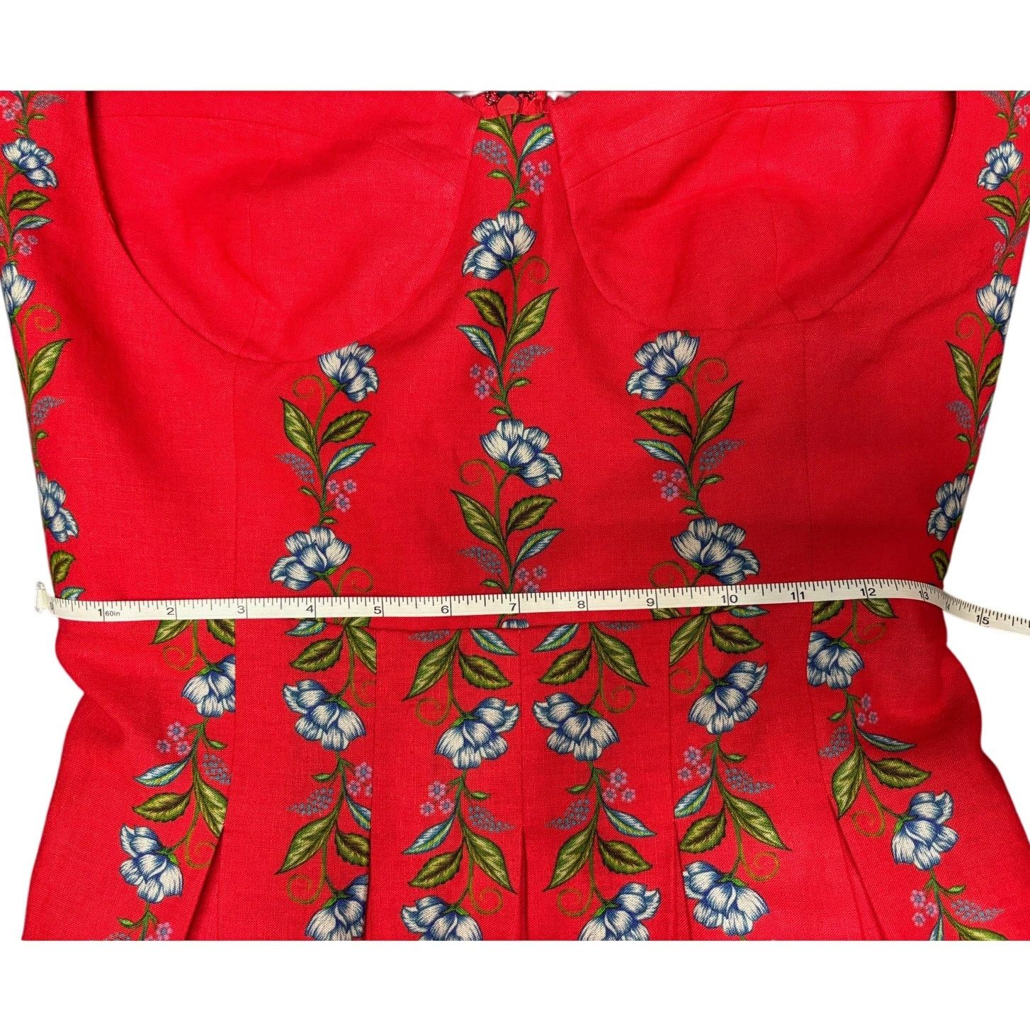 Farm Rio BNWT Farm Rio Sweet Bloom Bouquet Red Mini Dress Size XL Size XL / US 12-14 / IT 48-50 - 17 Thumbnail
