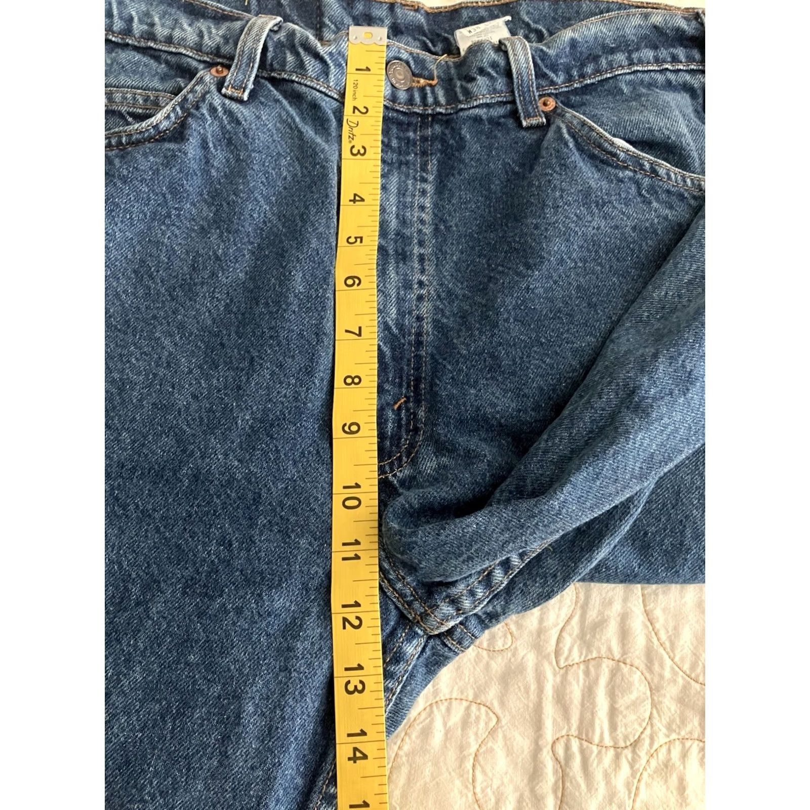 Levi's VINTAGE Levi's 505 Mens 36x30 Jeans Blue Denim Regular Fit 5-Pocket 90s Orange Tab USA Classic Girls? Size US 36 / EU 52 - 7 Thumbnail