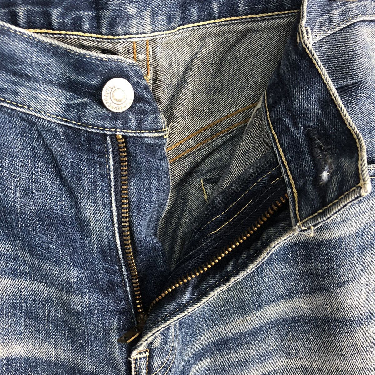 Levi's DL Levis 502 selvedge Blue Denim Pants #C128 Size US 34 / EU 50 - 10 Thumbnail
