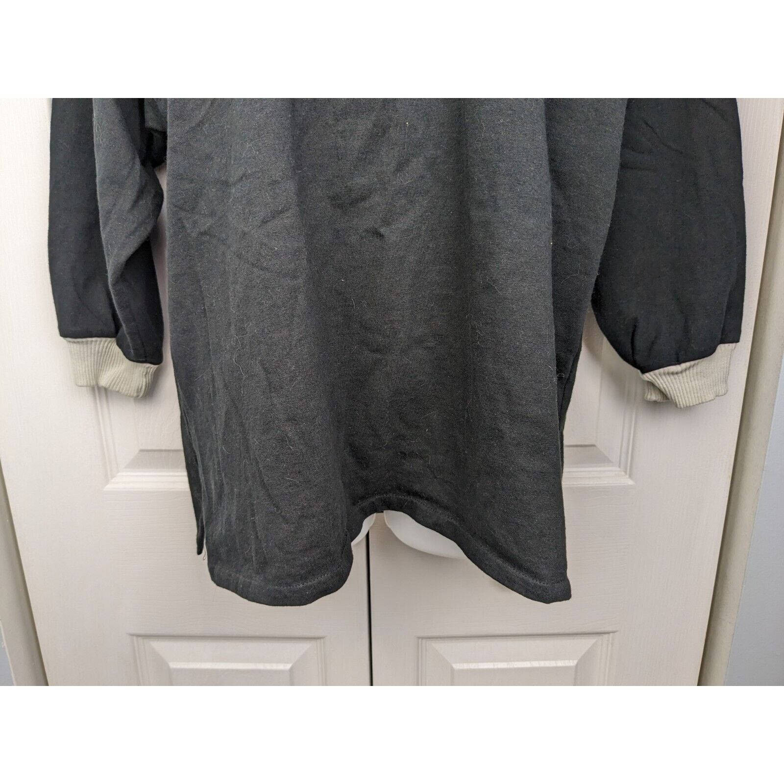 Other Rare Vtg EGO Paris Hooded Sweatshirt Color Block 60s 70s Size M / US 6-8 / IT 42-44 - 4 Thumbnail