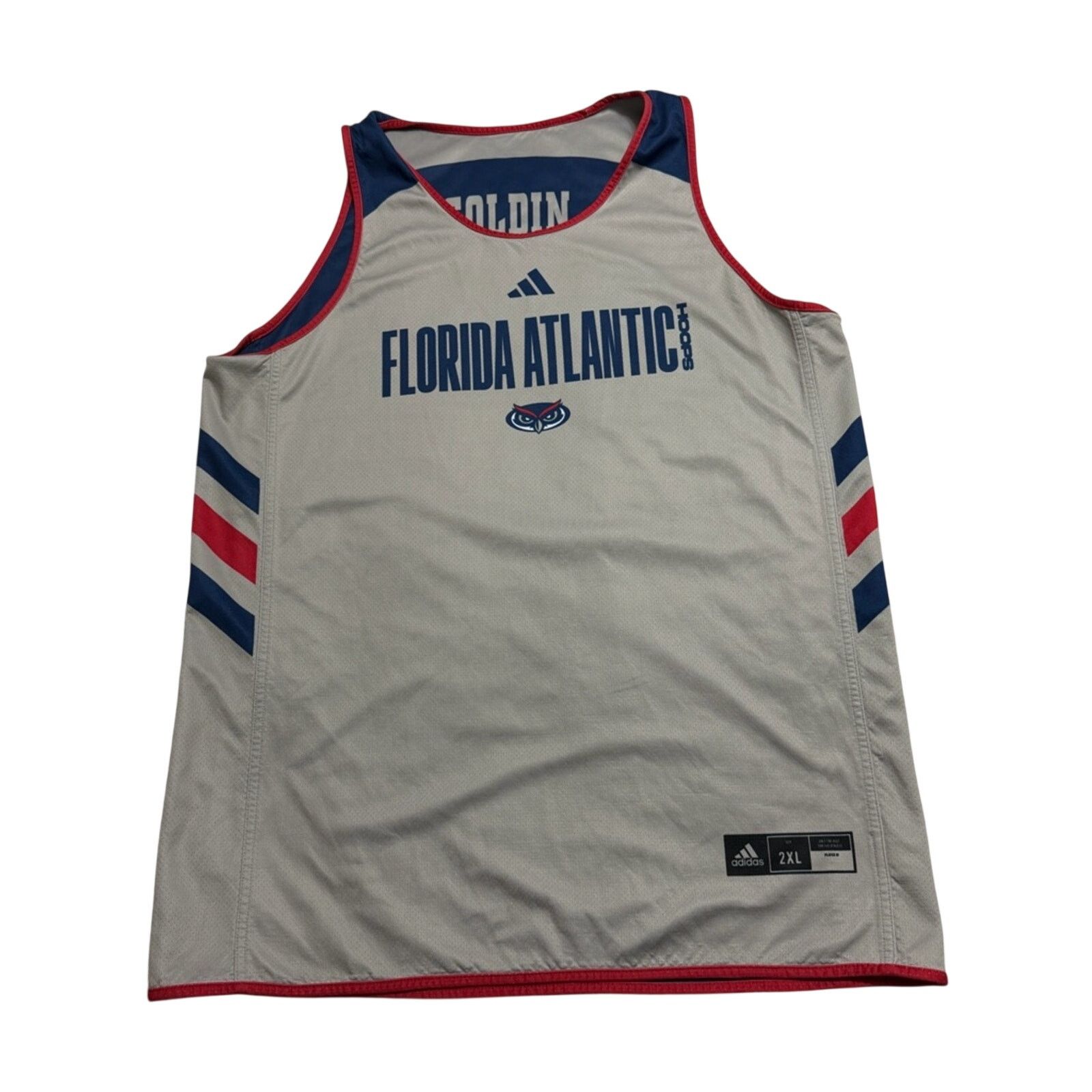 Adidas Game Worn Practice Worn VLAD GOLDIN FAU Final Four Jersey Size US XXL / EU 58 / 5 - 8 Thumbnail