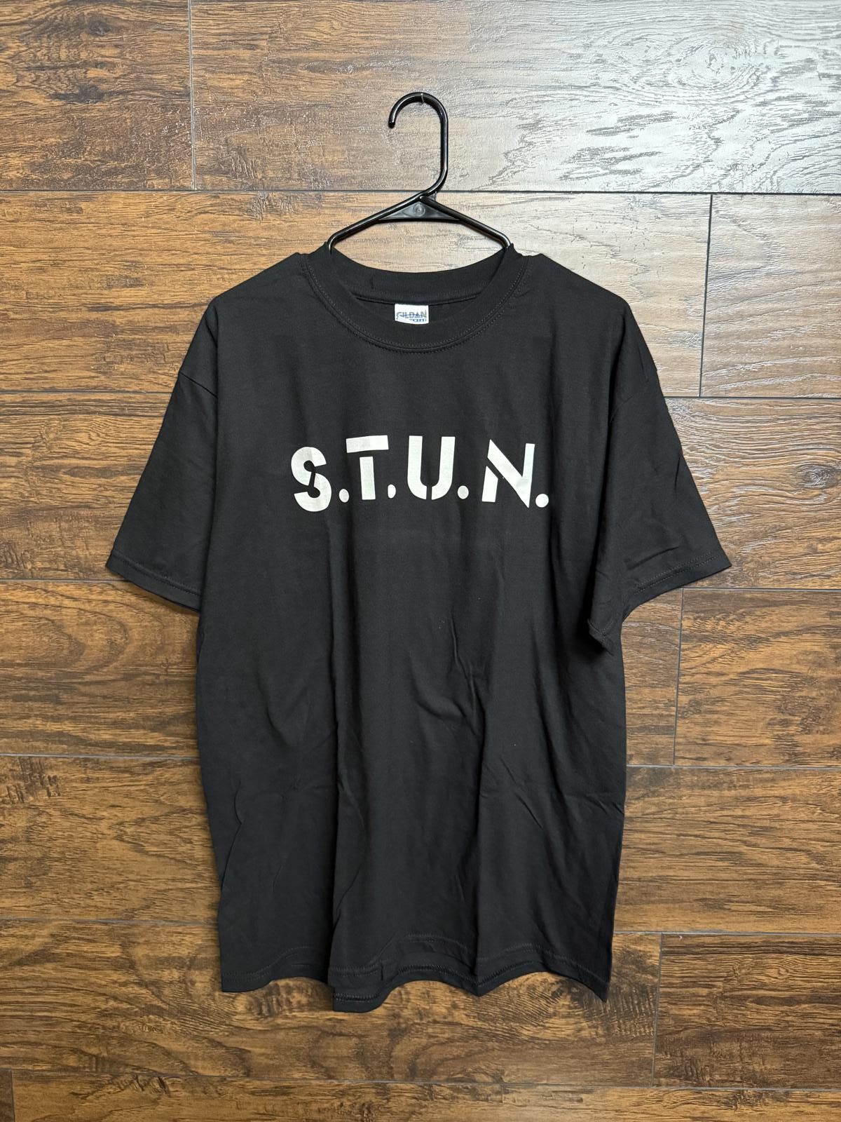 Gildan Y2K S.T.U.N Band T-shirt - Stun Hello Planet Tee- XL Size US XL / EU 56 / 4 - 1 Thumbnail