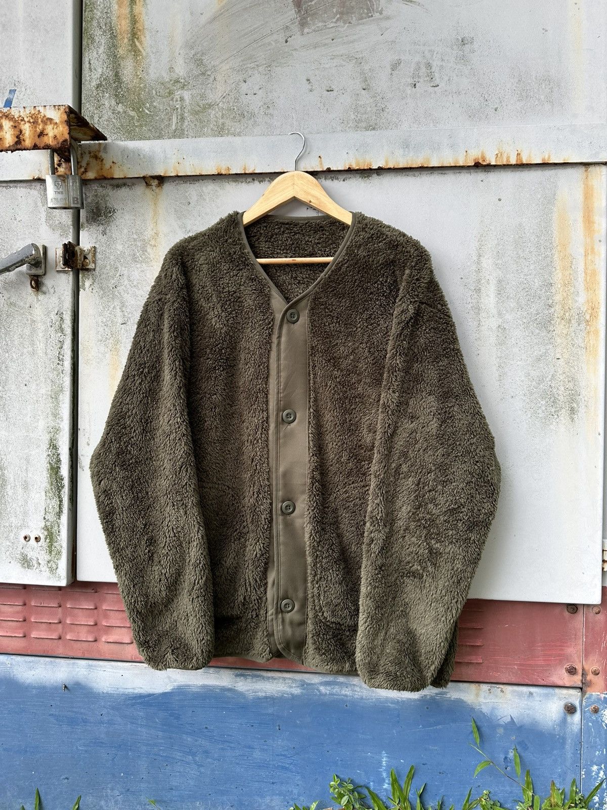 Uniqlo 👹Uniqlo Fleece Cardigan Jacket Size US L / EU 52-54 / 3 - 2 Thumbnail