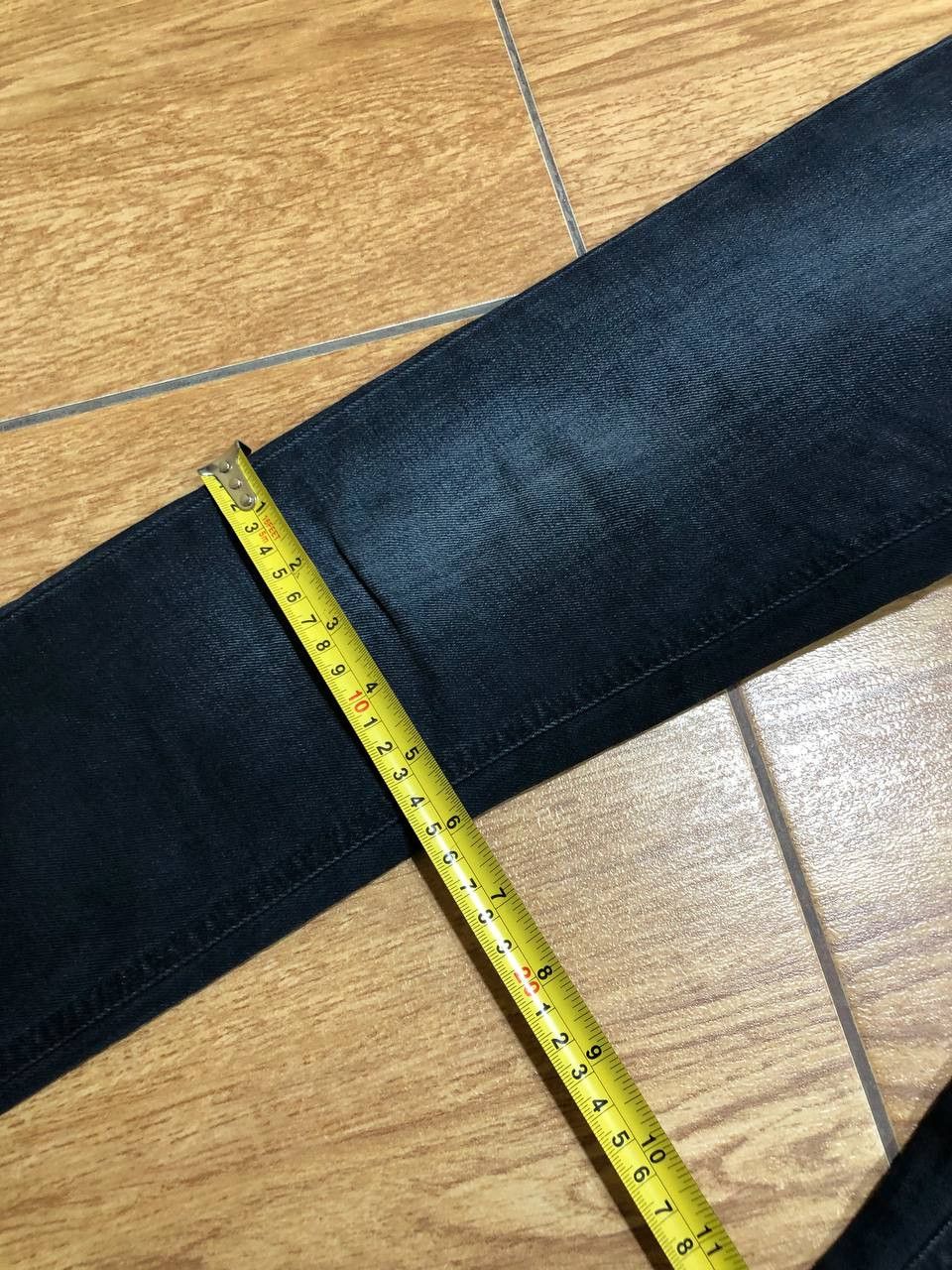 Nudie Jeans NUDIE Slim Fit Skinny Leg Stretch BLACK Size 25" / US 0 / IT 36 - 13 Thumbnail