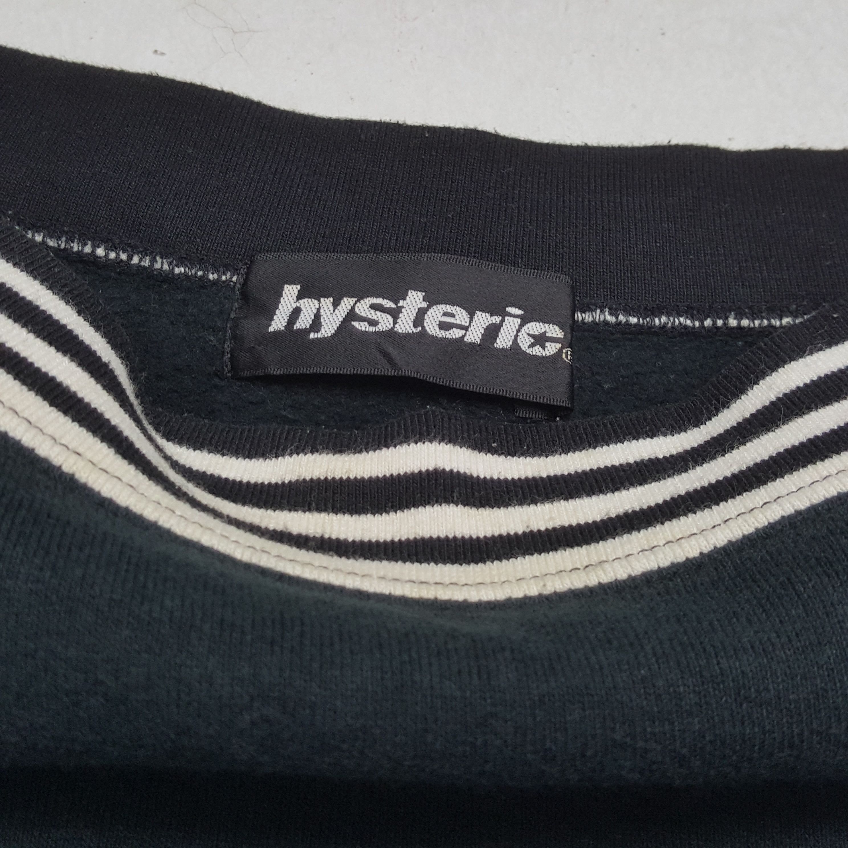 Hysteric Glamour × Japanese Brand × Vintage Vintage HYSTERIC GLAMOUR Japanese Fashion Brand Sweatshirts Size XS / US 0-2 / IT 36-38 - 10 Thumbnail