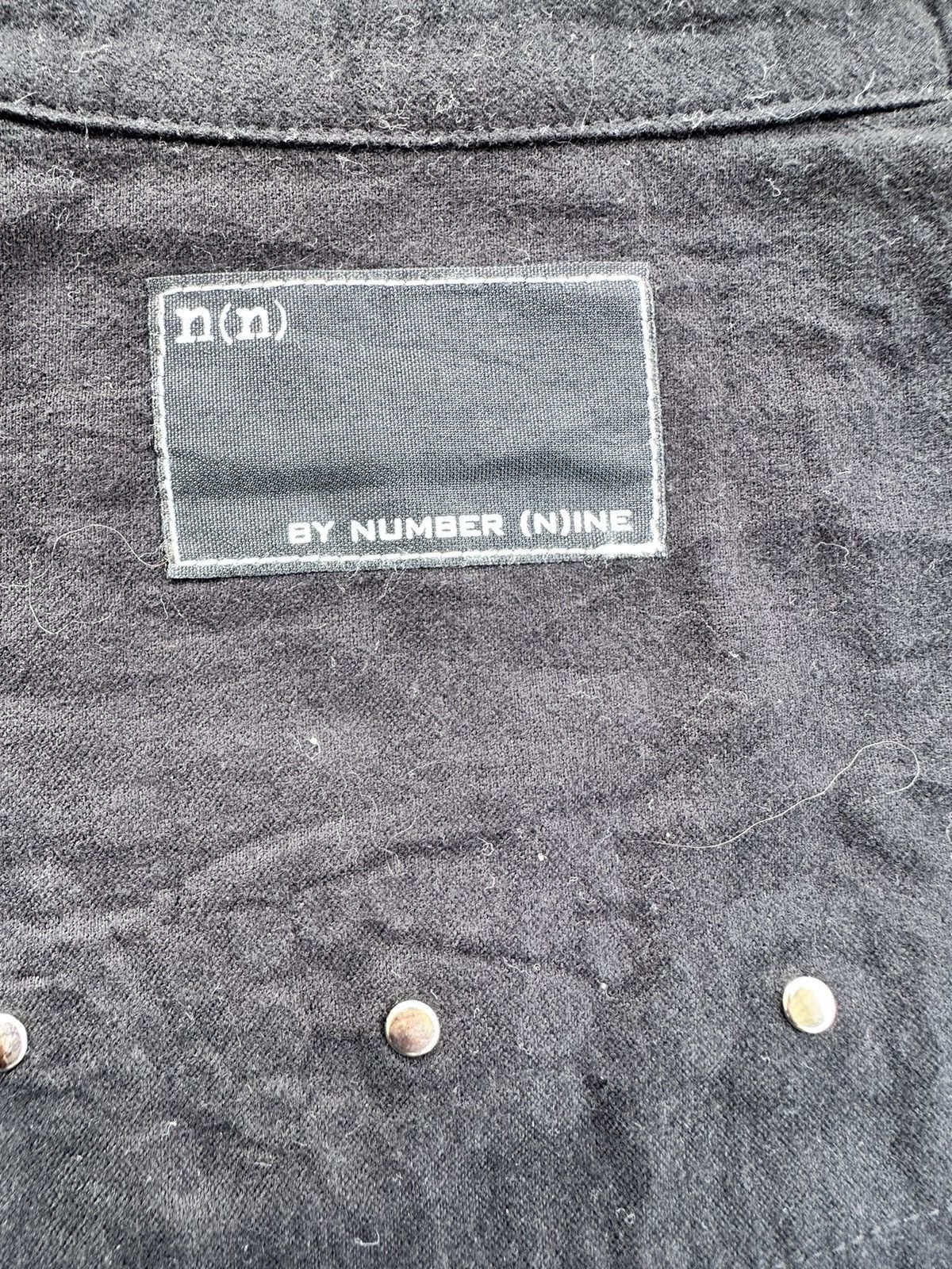 Number (N)ine Number (N)ine AW 2003 “Touch Me Im Sick” Jewel Studded Shirt Size US L / EU 52-54 / 3 - 9 Thumbnail