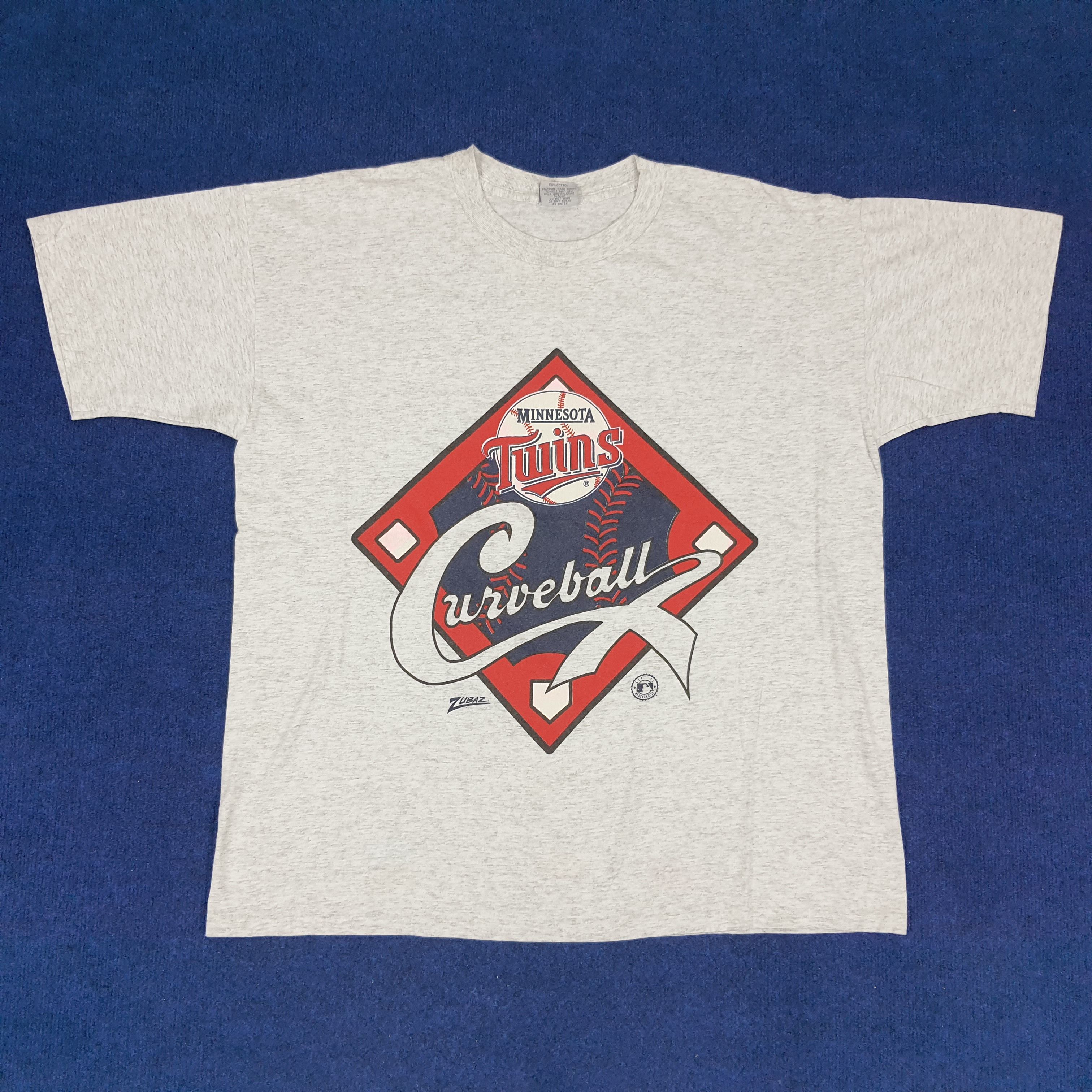 Vintage Zubaz Minnesota Twins Curveball T-shirt