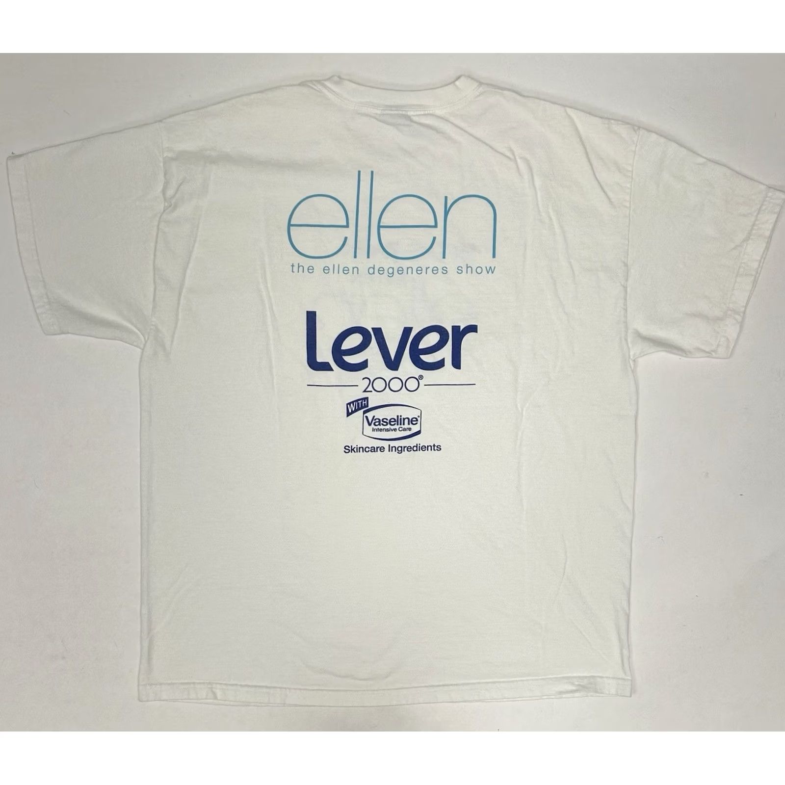 Hanes VINTAGE The Ellen Defenders Show In The Park With Ellen 2006 Promo TV Show Tee XL White Mens Size US XL / EU 56 / 4 - 2 Thumbnail