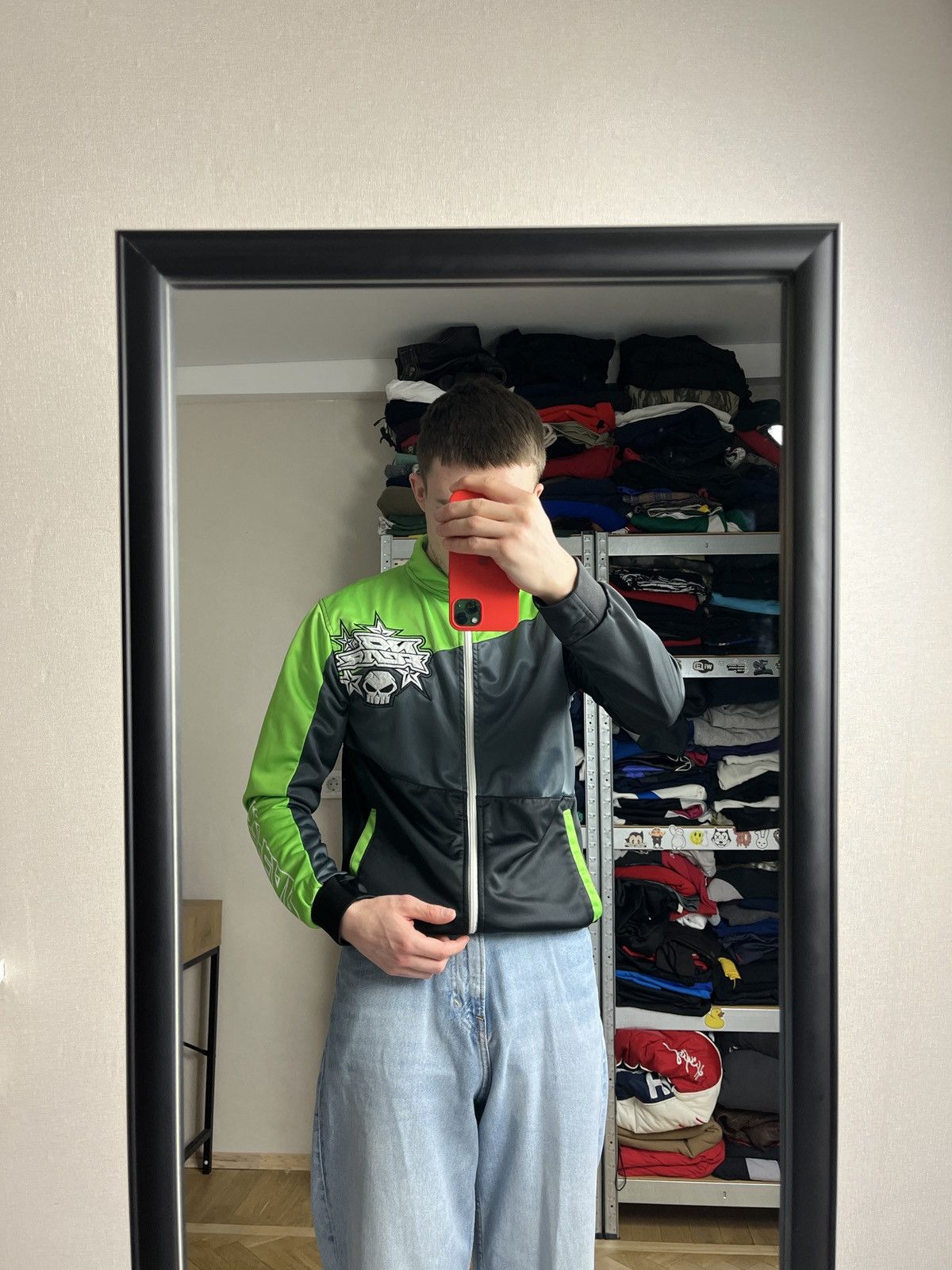Japanese Brand No Fear Track Jacket Big Logo Hype Y2K Streetwear Size US S / EU 44-46 / 1 - 2 Thumbnail