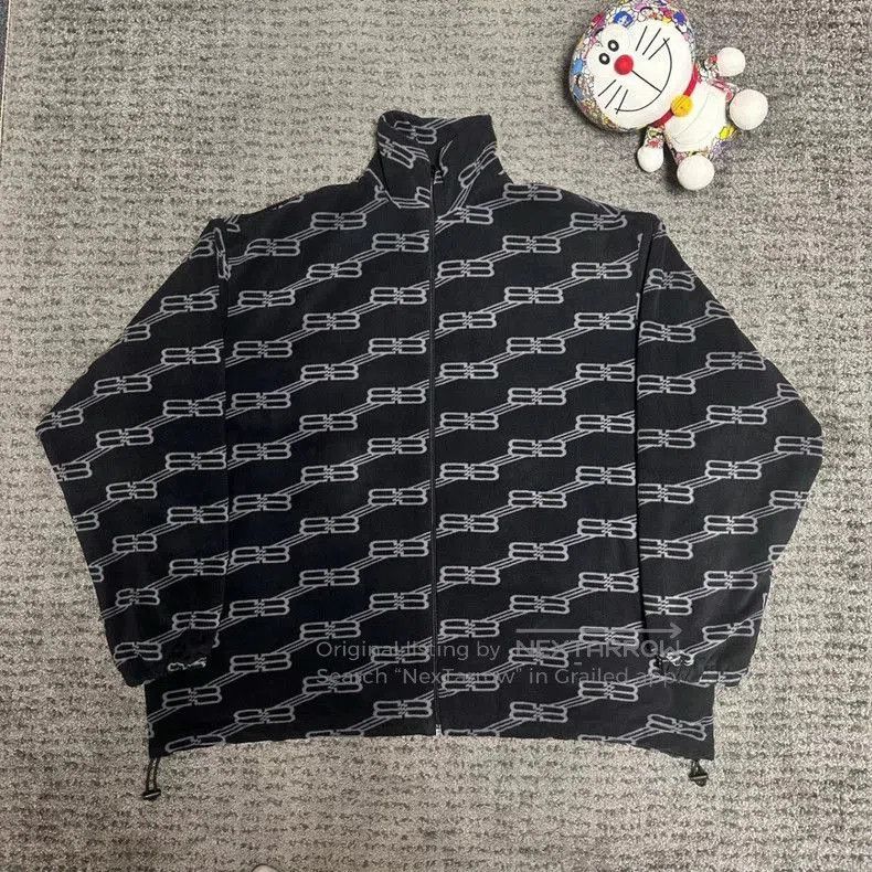 Balenciaga Balenciaga SS23 BB Monogram Wool Coat. Size US L / EU 52-54 / 3 - 1 Thumbnail