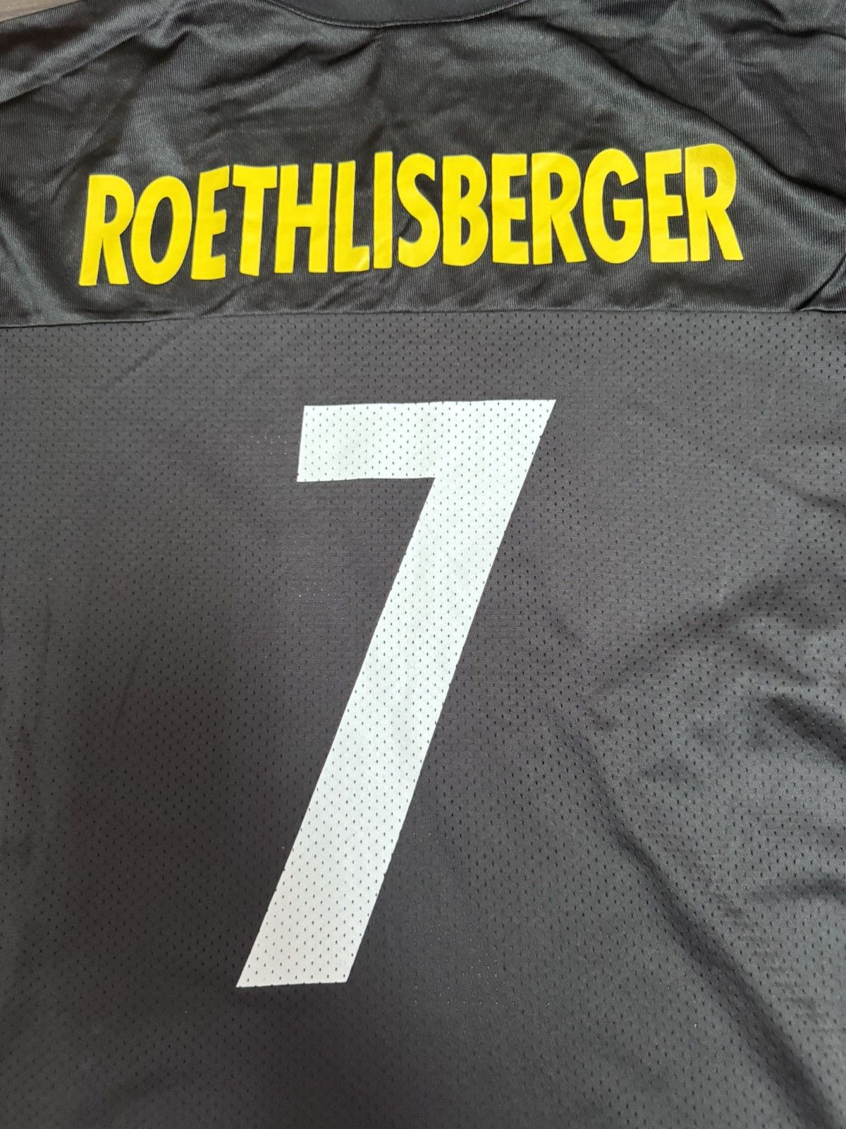 Reebok Pittsburgh Steelers Ben Roethlisberger #7 NFL Jersey Size US L / EU 52-54 / 3 - 8 Thumbnail