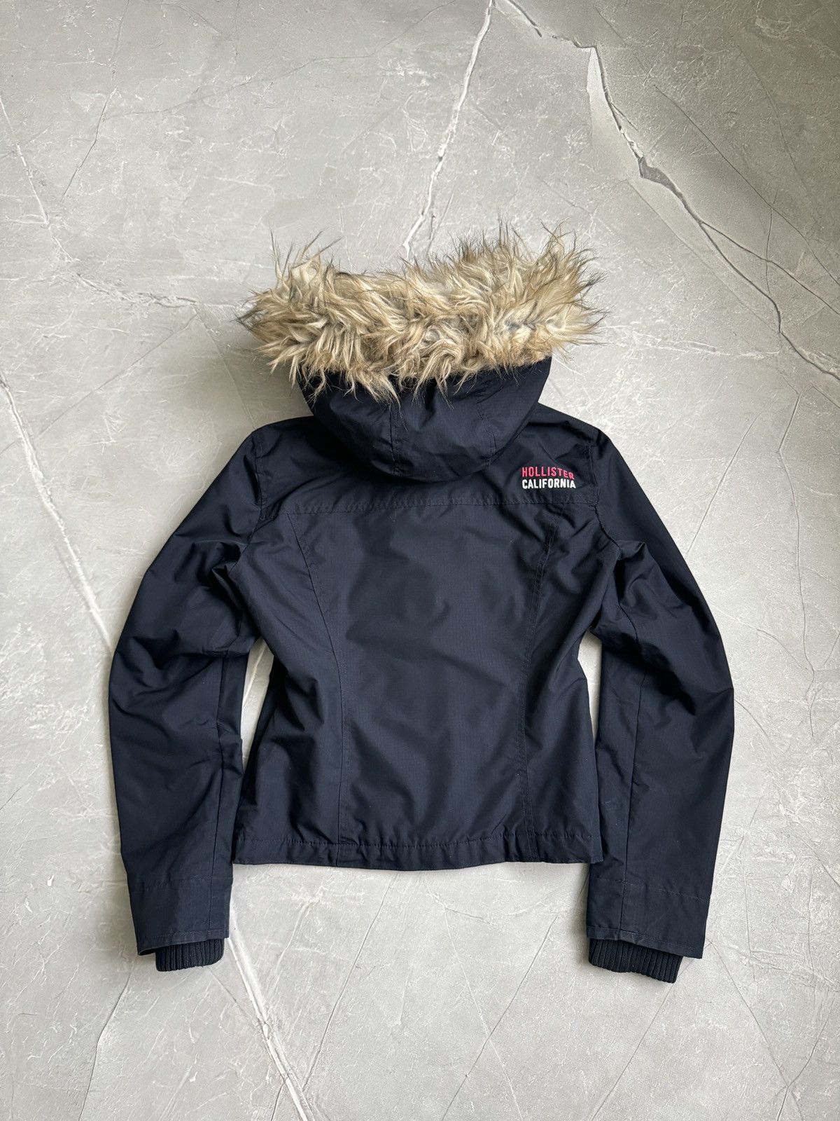 Hollister 00s Hollister Faux Fur Hood Crop Jacket Ifsixwasnine Style Size M / US 6-8 / IT 42-44 - 3 Thumbnail