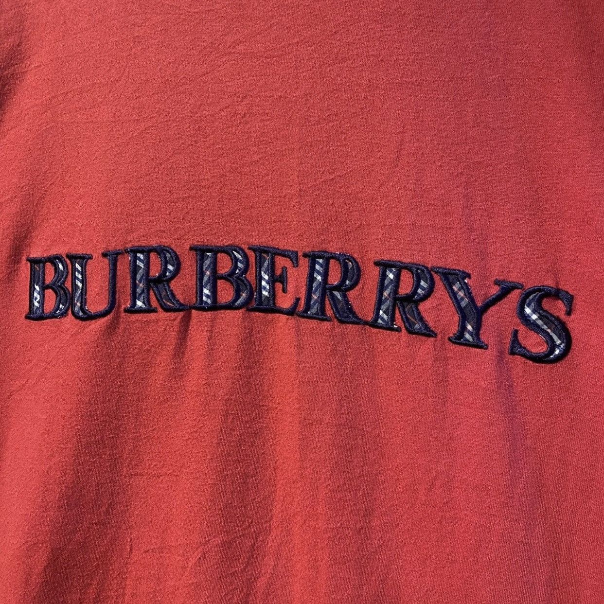 Burberry × Vintage VINTAGE Burberry London Logo Embroidered Tee Size US M / EU 48-50 / 2 - 3 Thumbnail