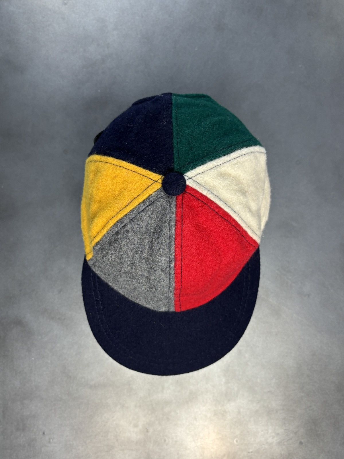 Gap × Vintage 1990s Vintage Wool Baseball Cap Bluenotes Colourblock Hat 90 Size ONE SIZE - 16 Thumbnail