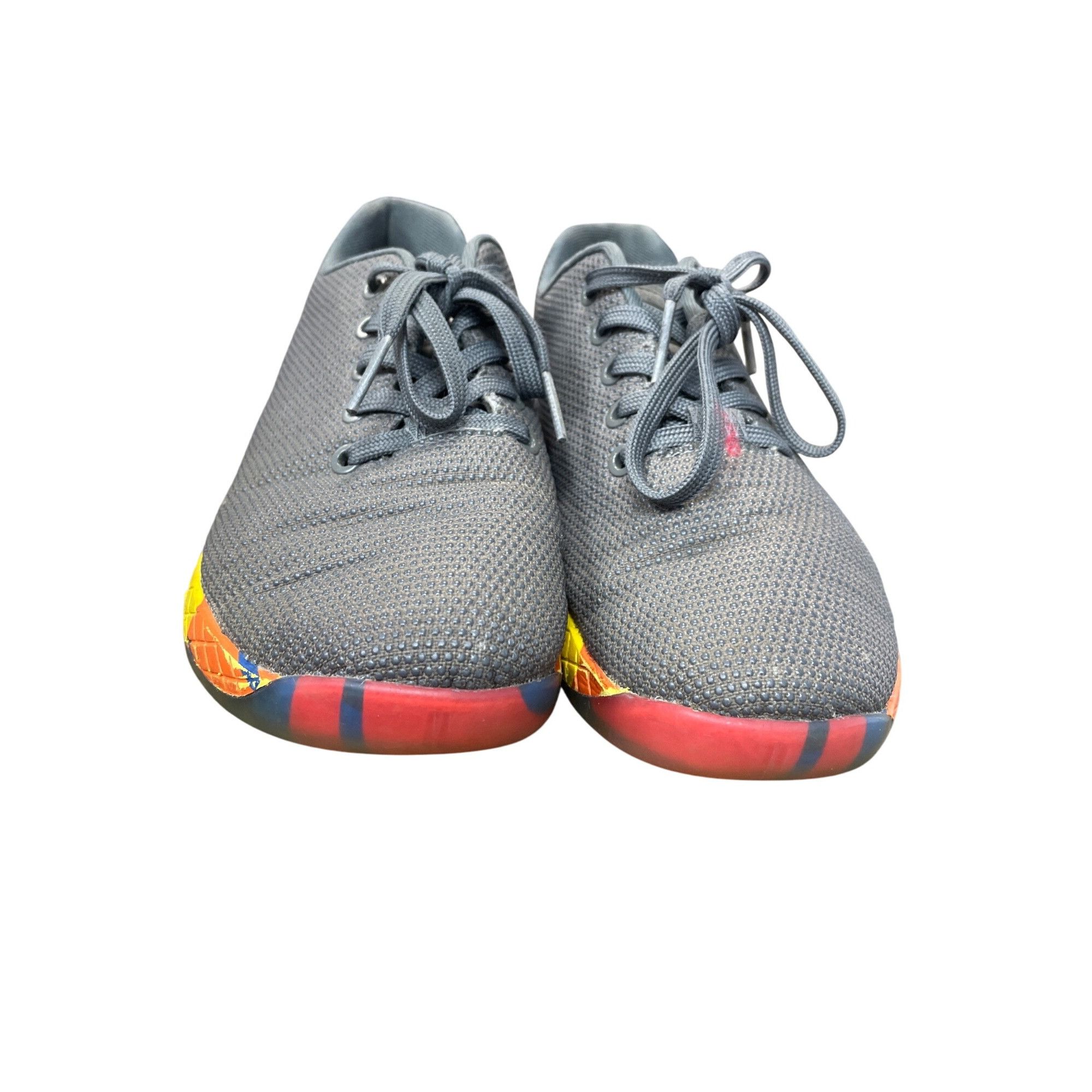 Other NoBull Womans Gray Red yellow Run walk sneakers Sz 8.5 SKU 9 Size US 8.5 / IT 38.5 - 11 Thumbnail