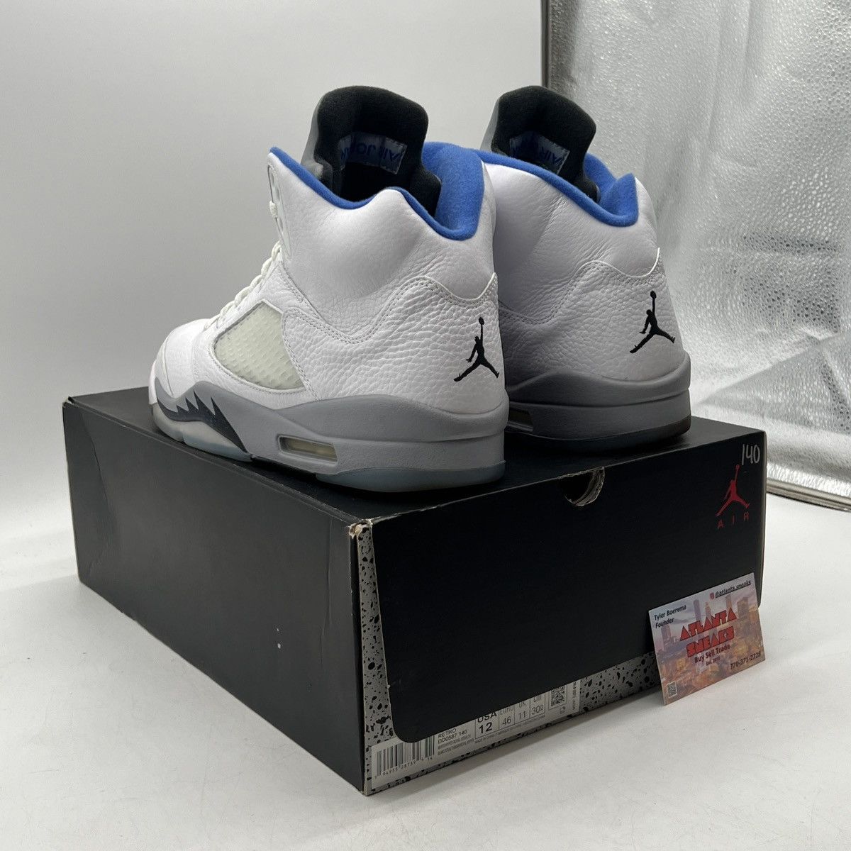 Jordan Brand Air Jordan 5 stealth 2.0 Size US 12 / EU 45 - 4 Thumbnail