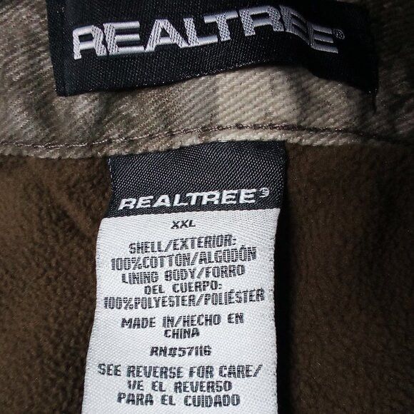 Realtree Realtree Camouflage Fleece Line Insulated Pants Size US 44 / EU 60 - 6 Thumbnail