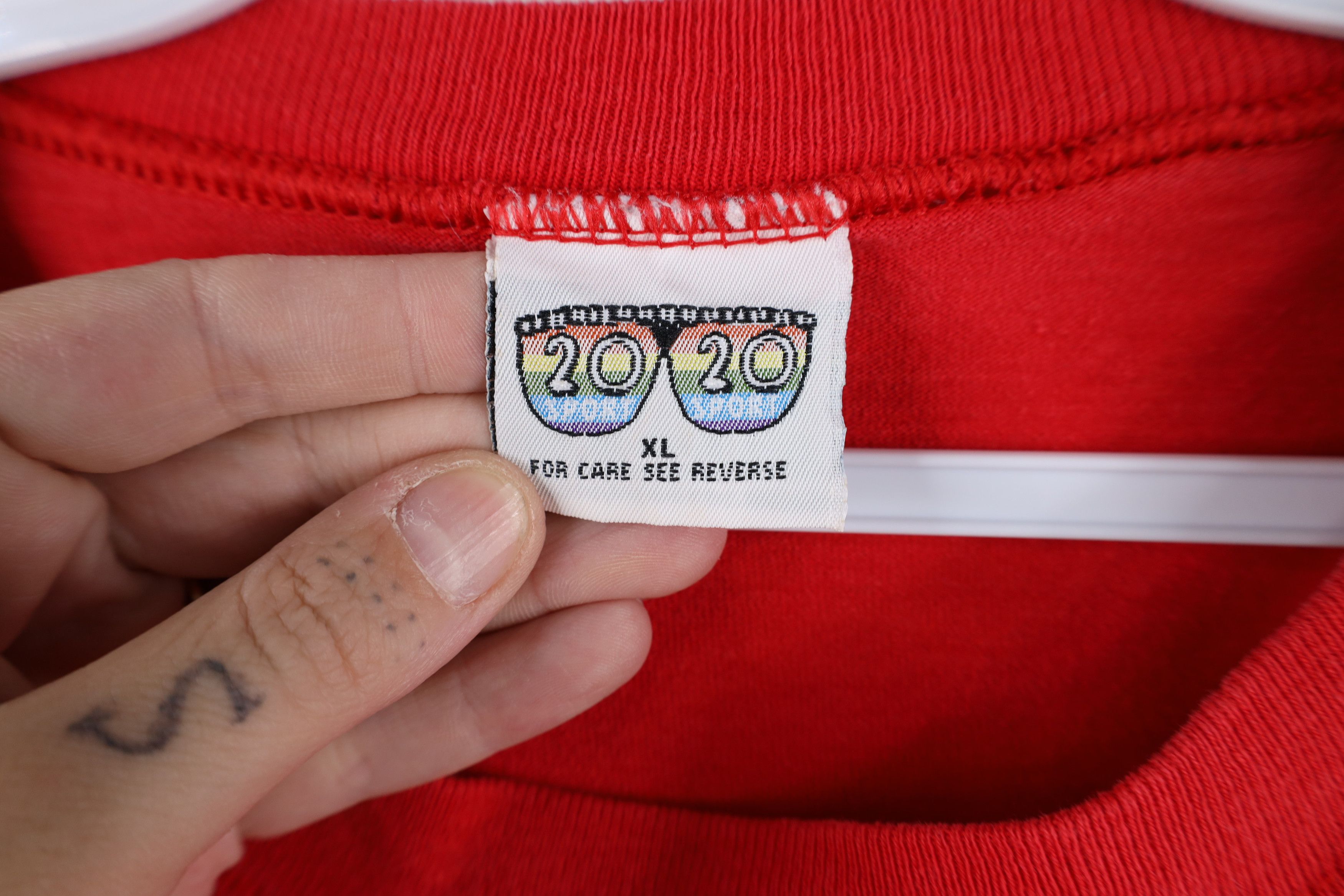 Vintage Vintage 90s Heavyweight Ohio State University T-Shirt USA Size US XL / EU 56 / 4 - 8 Thumbnail